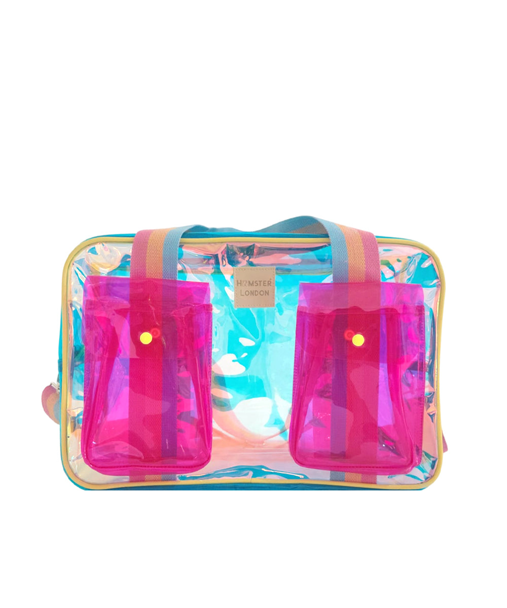 Hamster London Jelly Duffle Pink