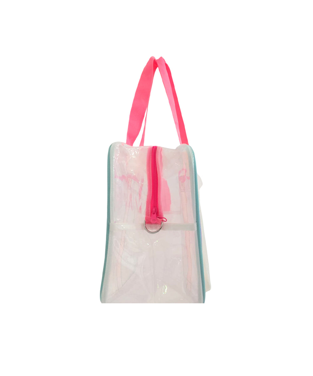 Hamster London Jelly Duffle White