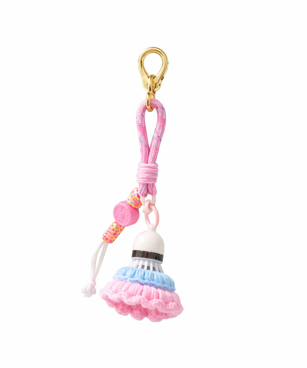 Hamster London Luxe Soft Pink Tassel Bag Charm