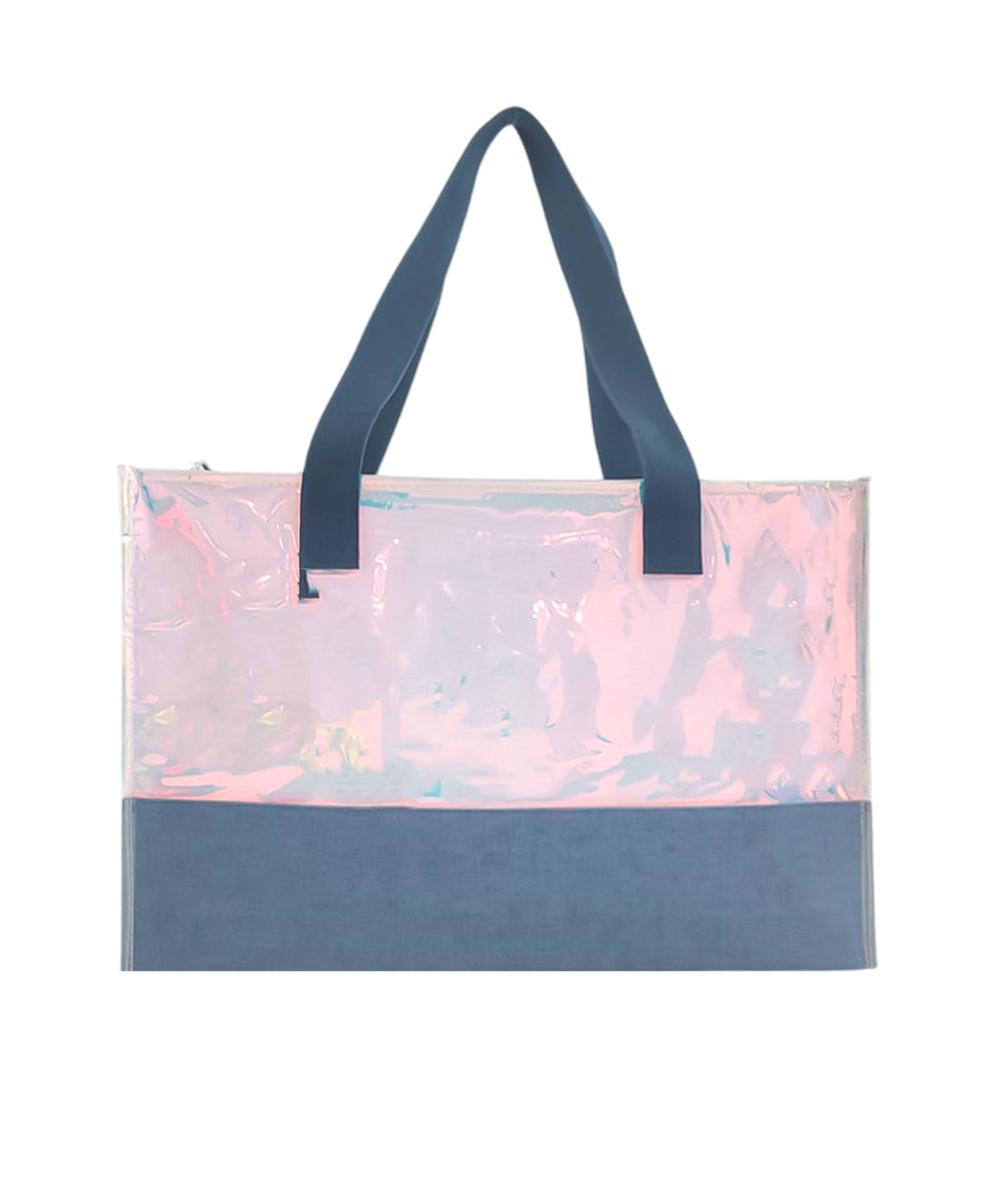 Hamster London Not Everyone Gets Me Tote Bag Denim Blue