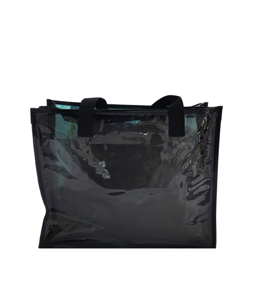 Hamster London Shiny Classic Don't Rush Me Tote Bag Black