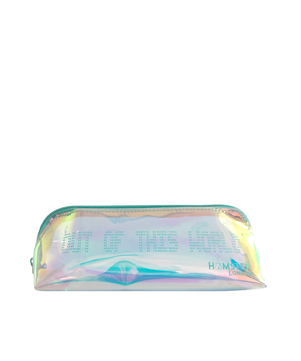 Hamster London Shiny Classic Out Of This World Pouch Aqua