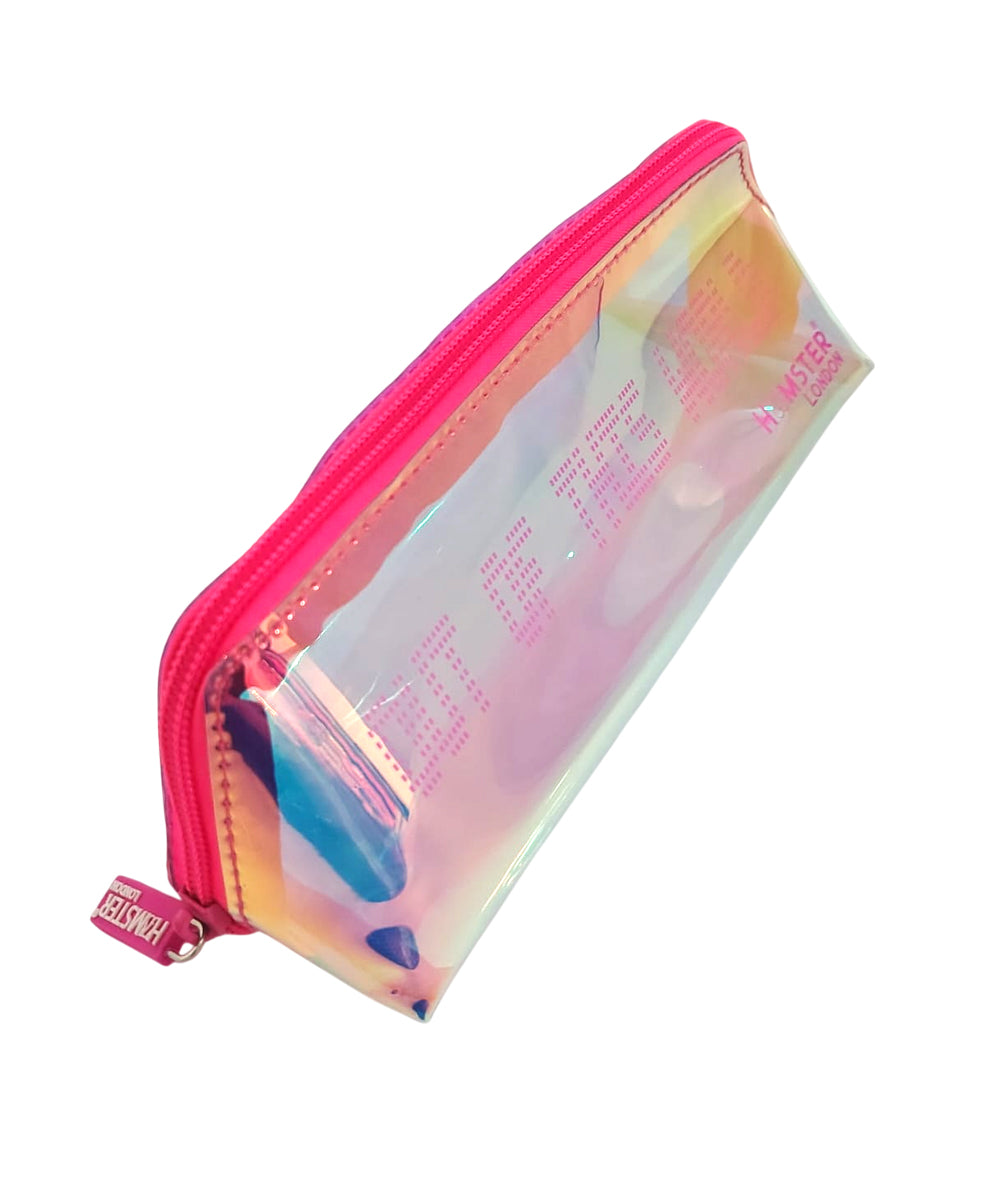 Hamster London Shiny Classic Out Of This World Pouch Pink