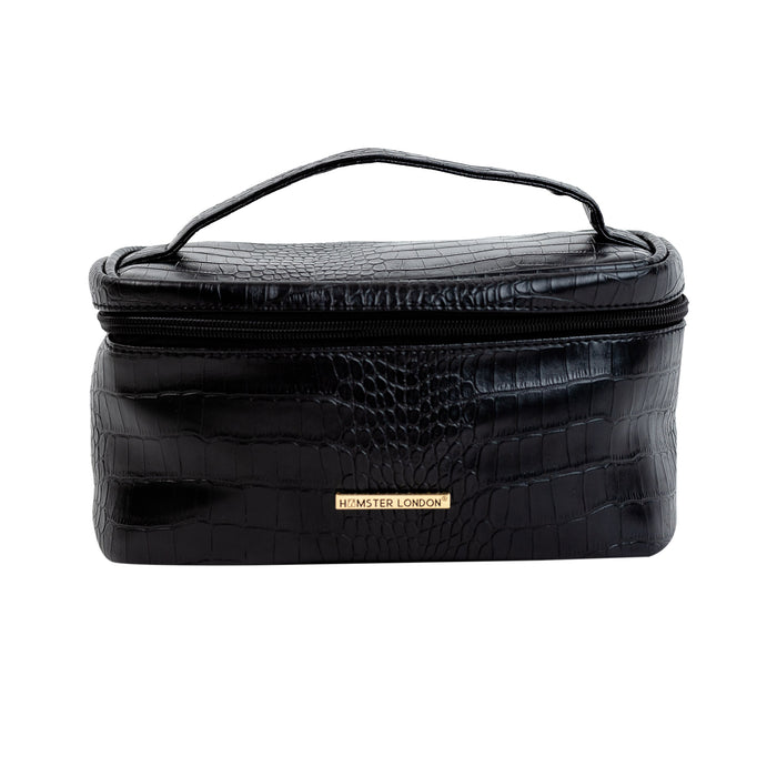 Hamster London Blush Pouch Vanity Combo Set of 2 Black