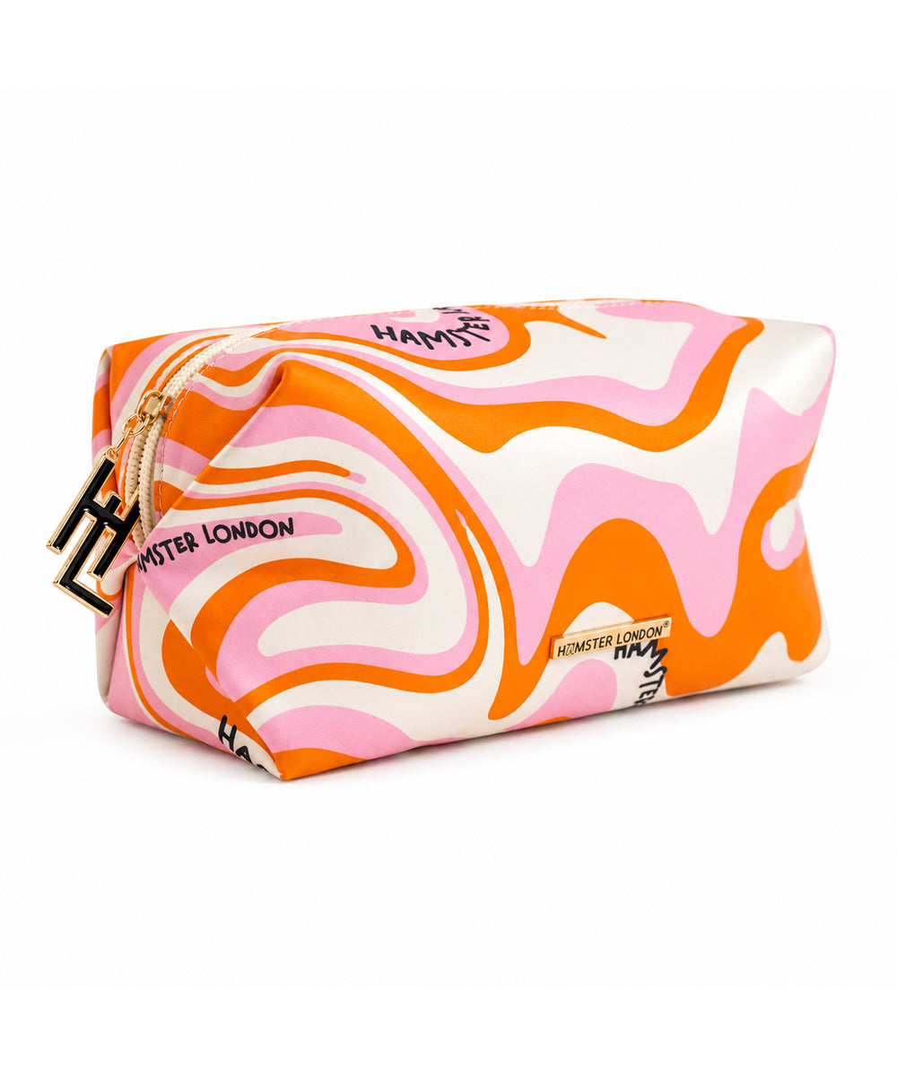 Hamster London Blush Wiggle Orange Pouch