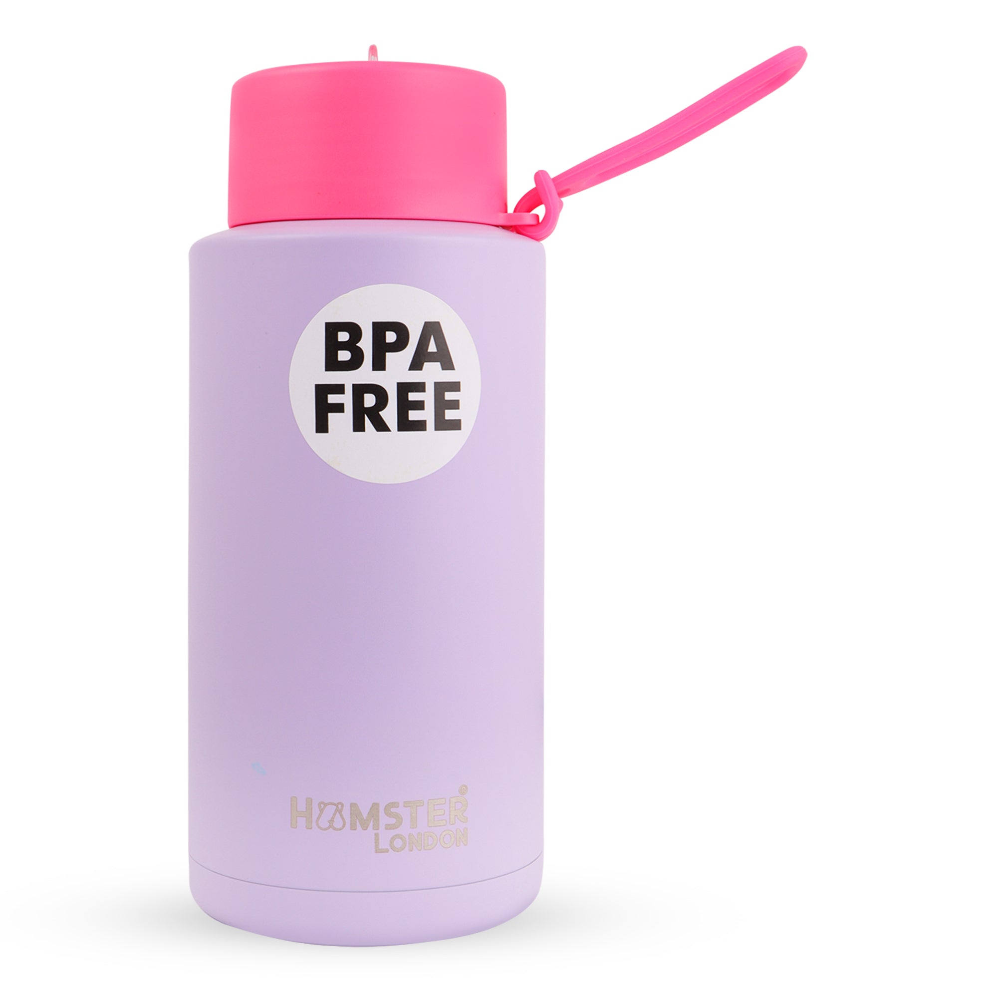 Hamster London Drynk Bottle Purple With Personalization