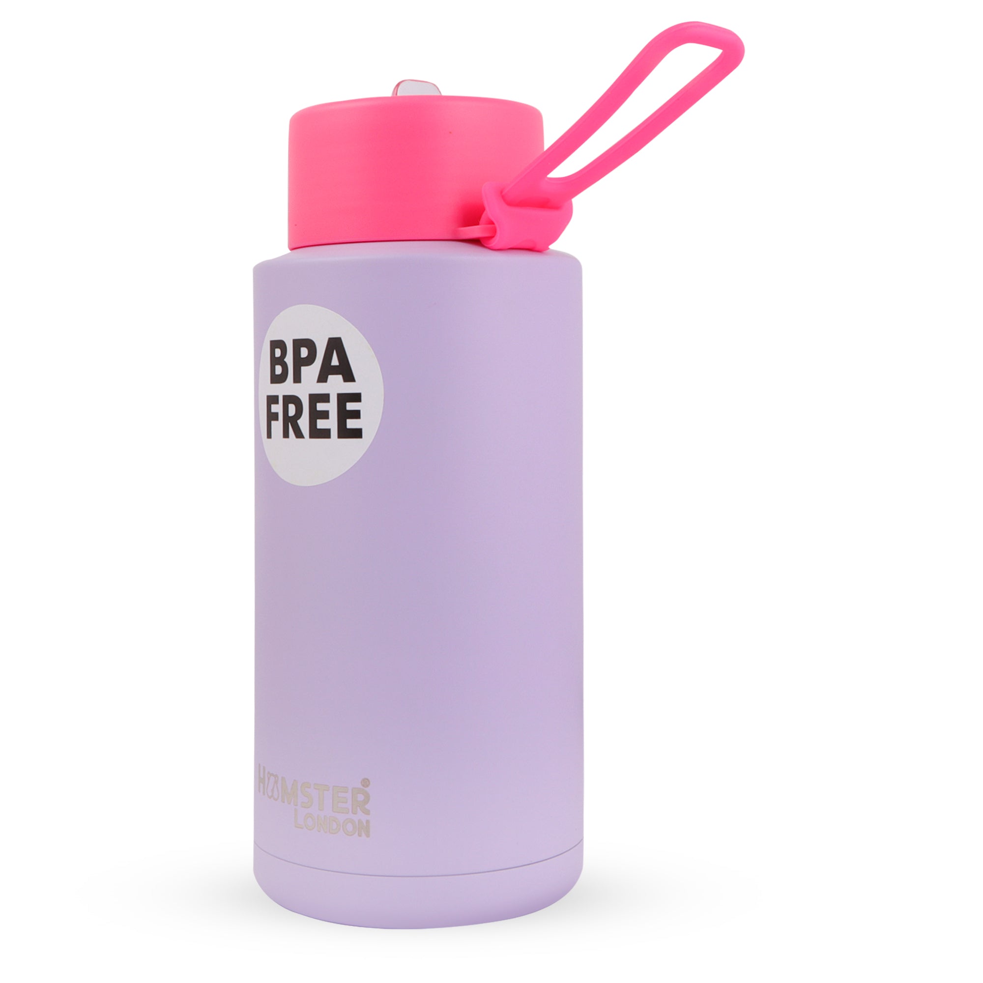 Hamster London Drynk Bottle Purple With Personalization
