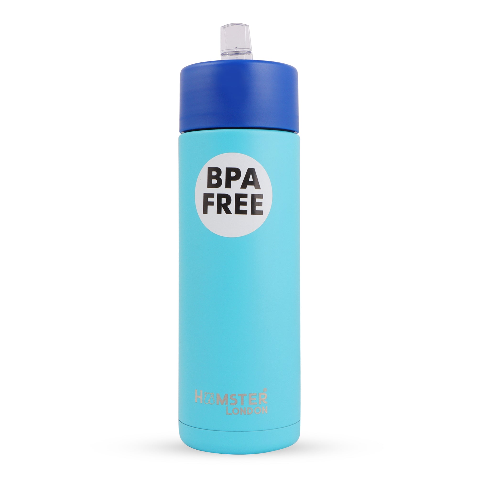 Hamster London Drynk Bottle Blue With Personalization