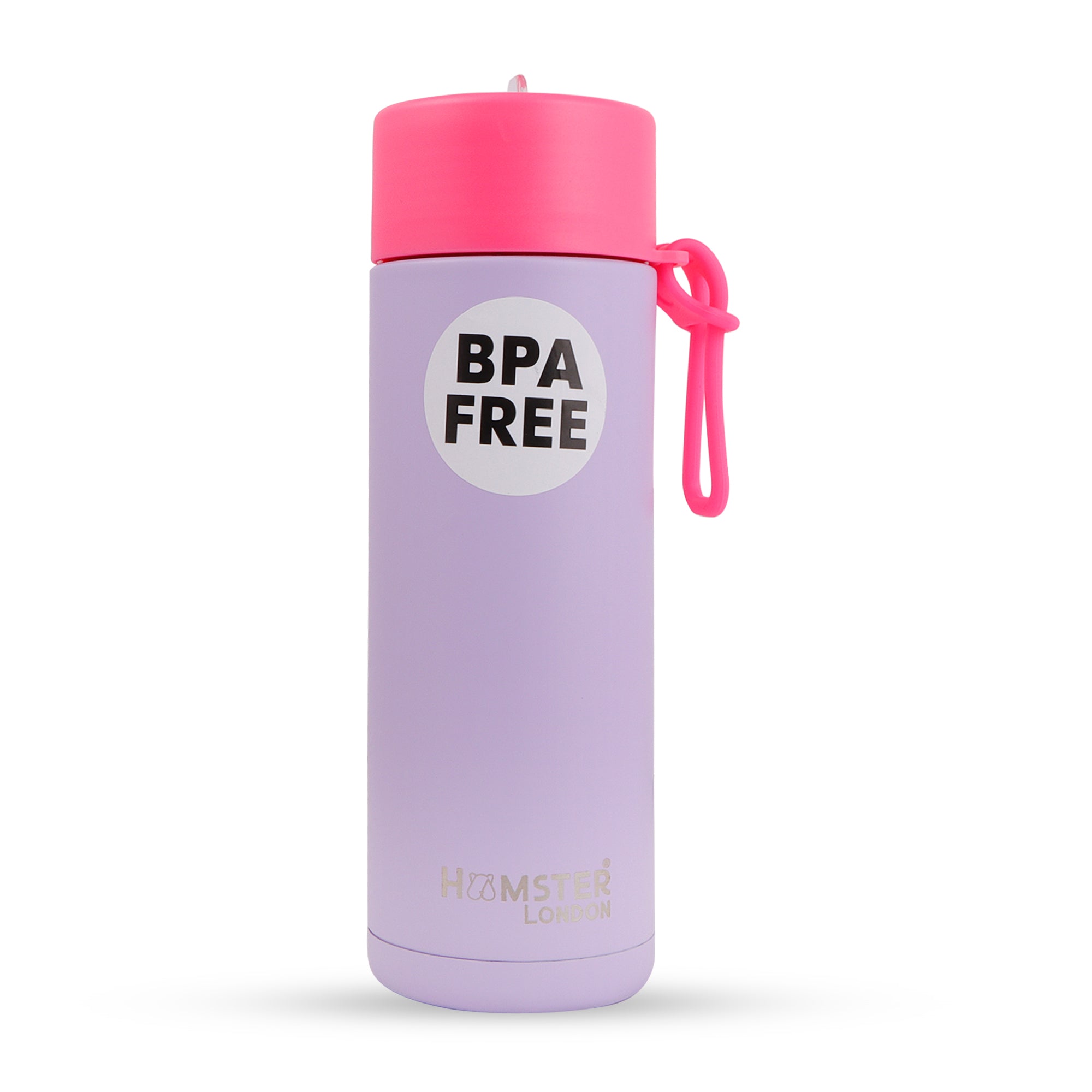 Hamster London Drynk Bottle Purple With Personalization