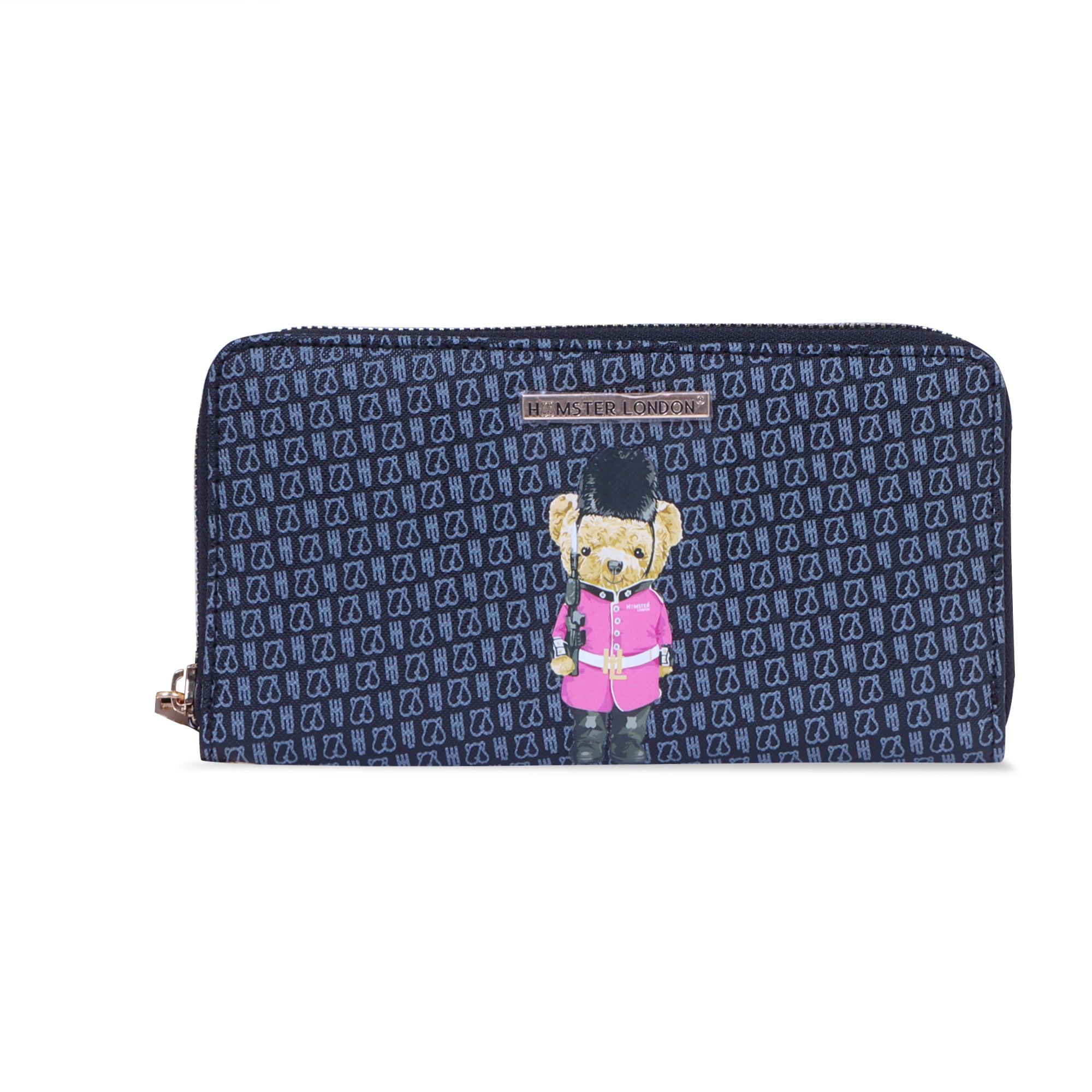 Hamster London Ted H Limited Edition PU Duffle + Tote + Wallet Black Combo