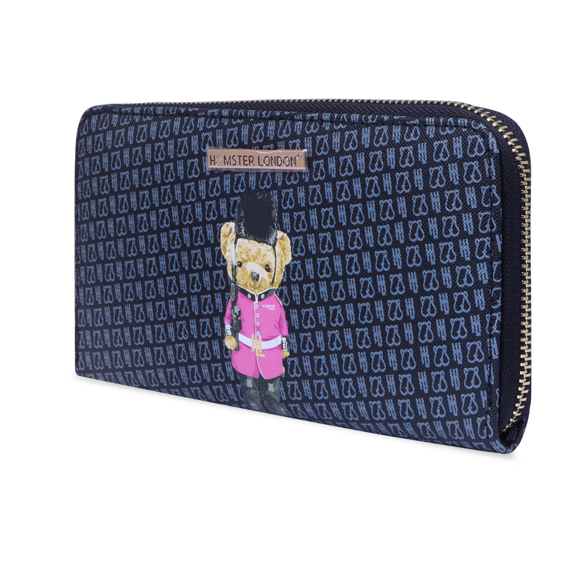 Hamster London Ted H Limited Edition PU Duffle + Tote + Wallet Black Combo