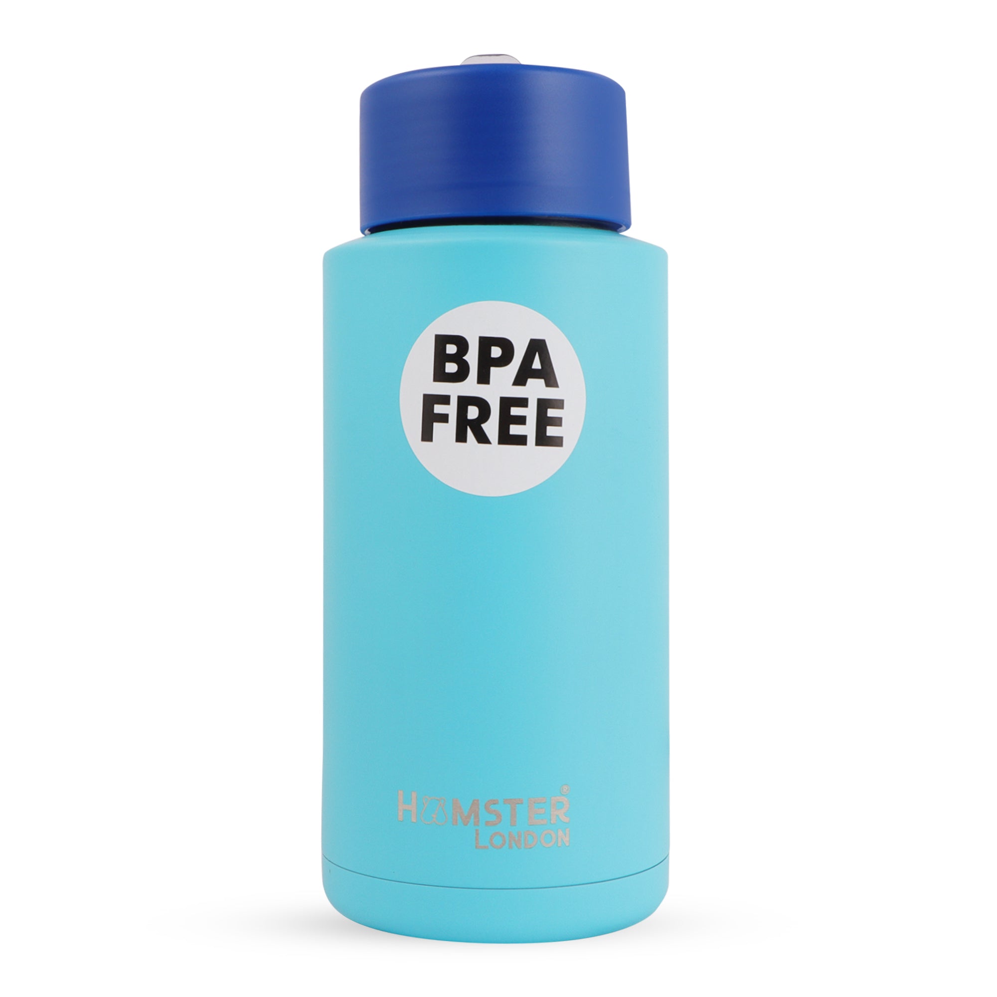 Hamster London Drynk Bottle Blue With Personalization