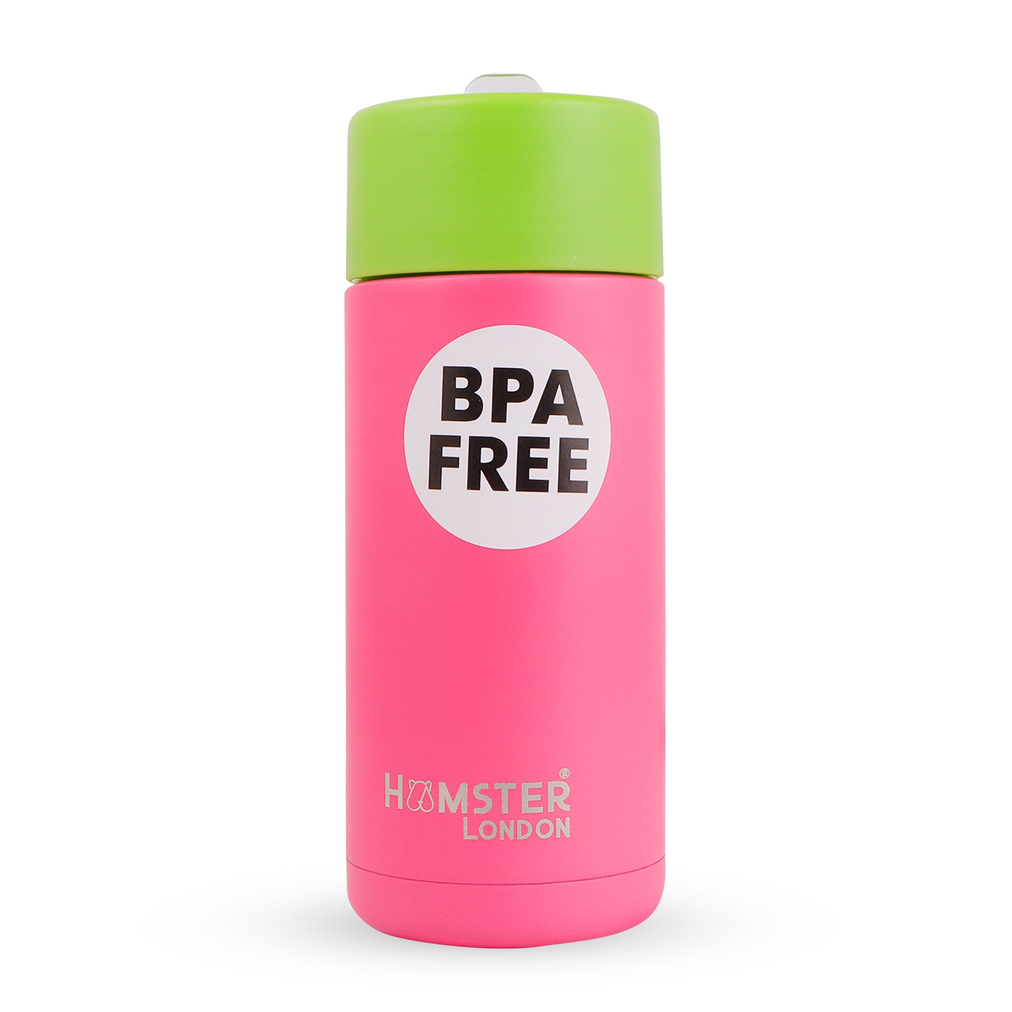 Hamster London Drynk Bottle Pink With Personalization