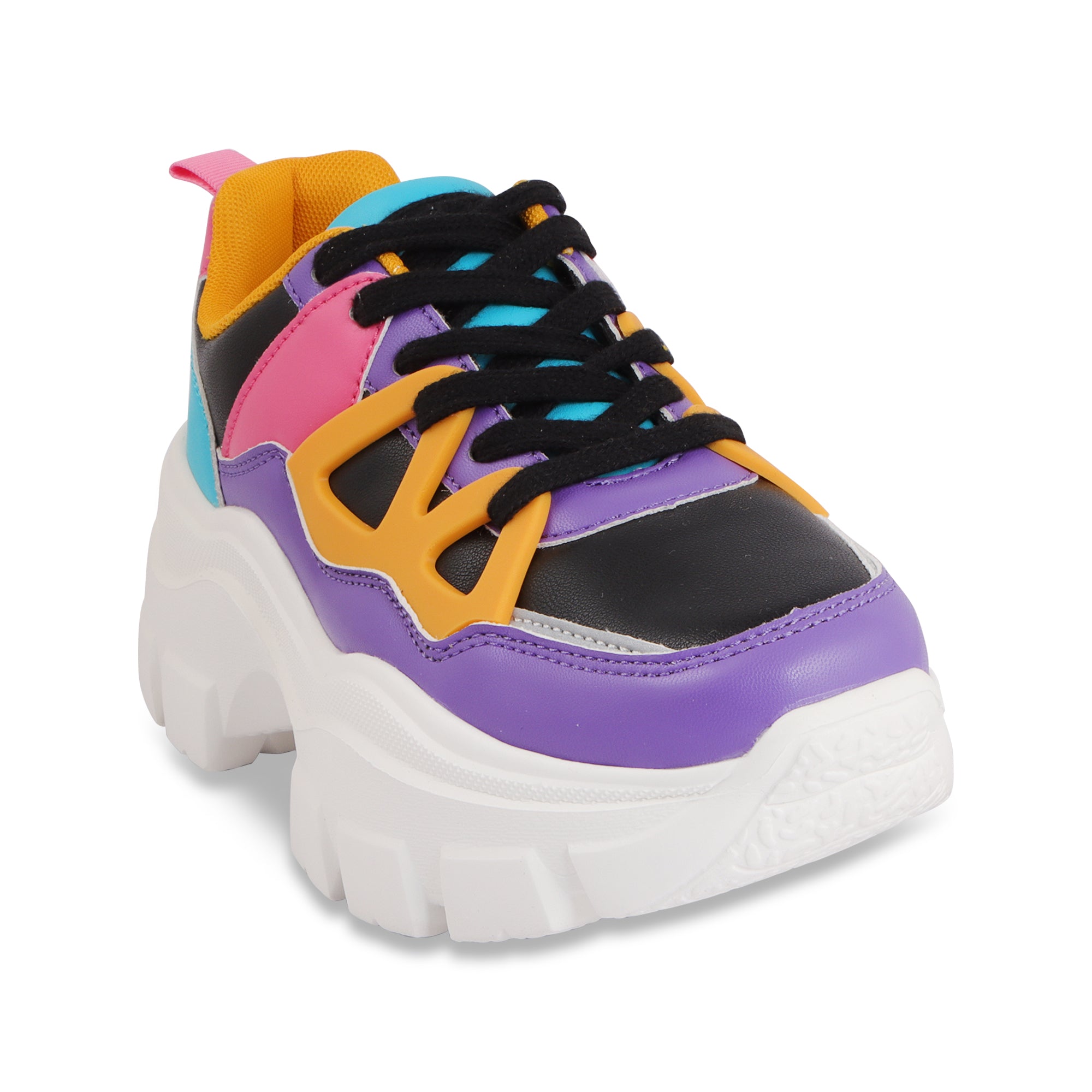 Hamster London Marcella Party Retro Purple Sneakers