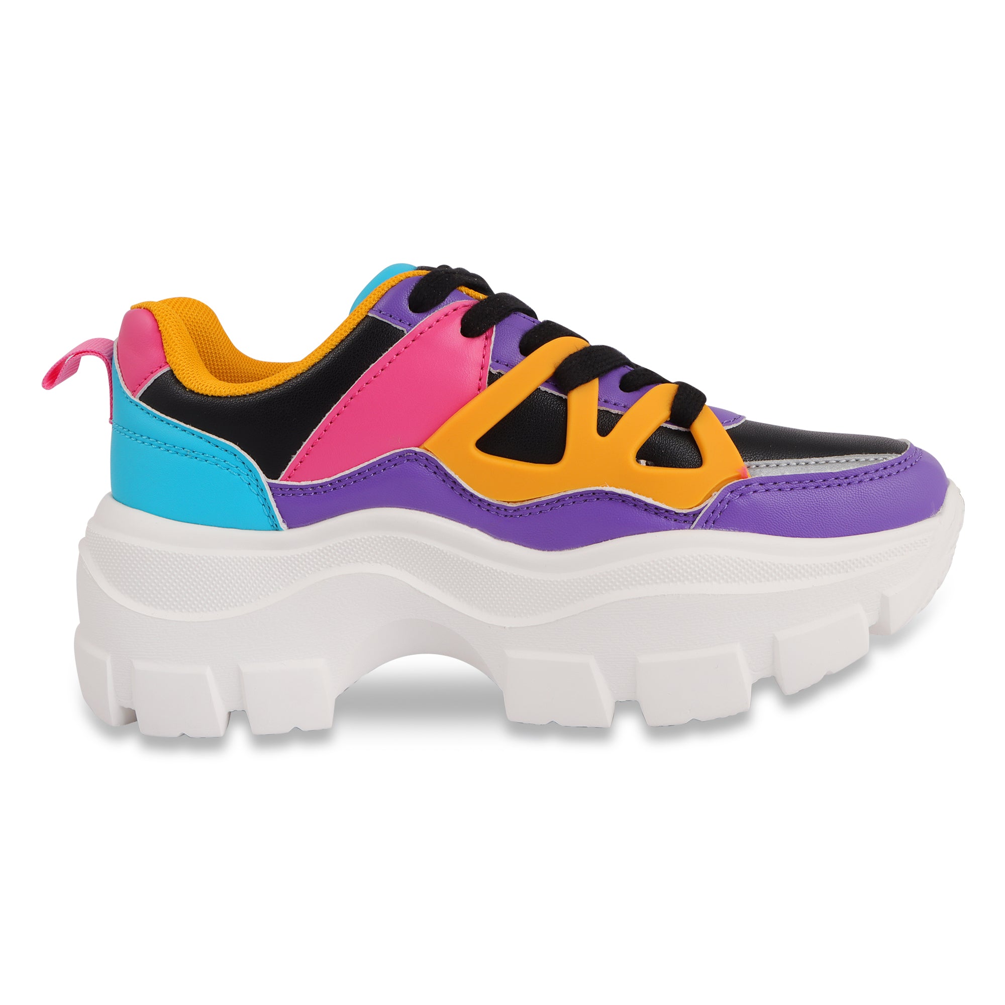 Hamster London Marcella Party Retro Purple Sneakers