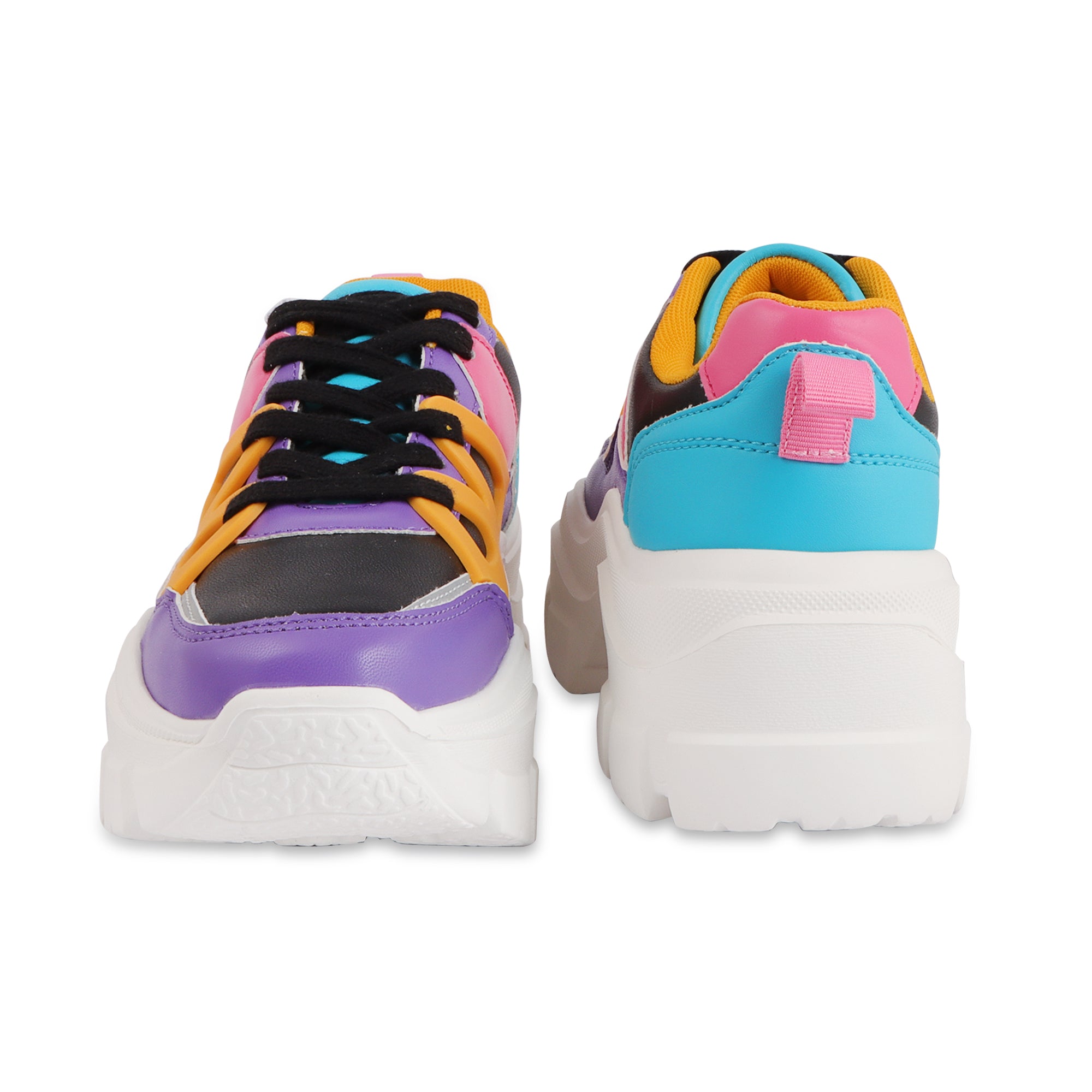 Hamster London Marcella Party Retro Purple Sneakers
