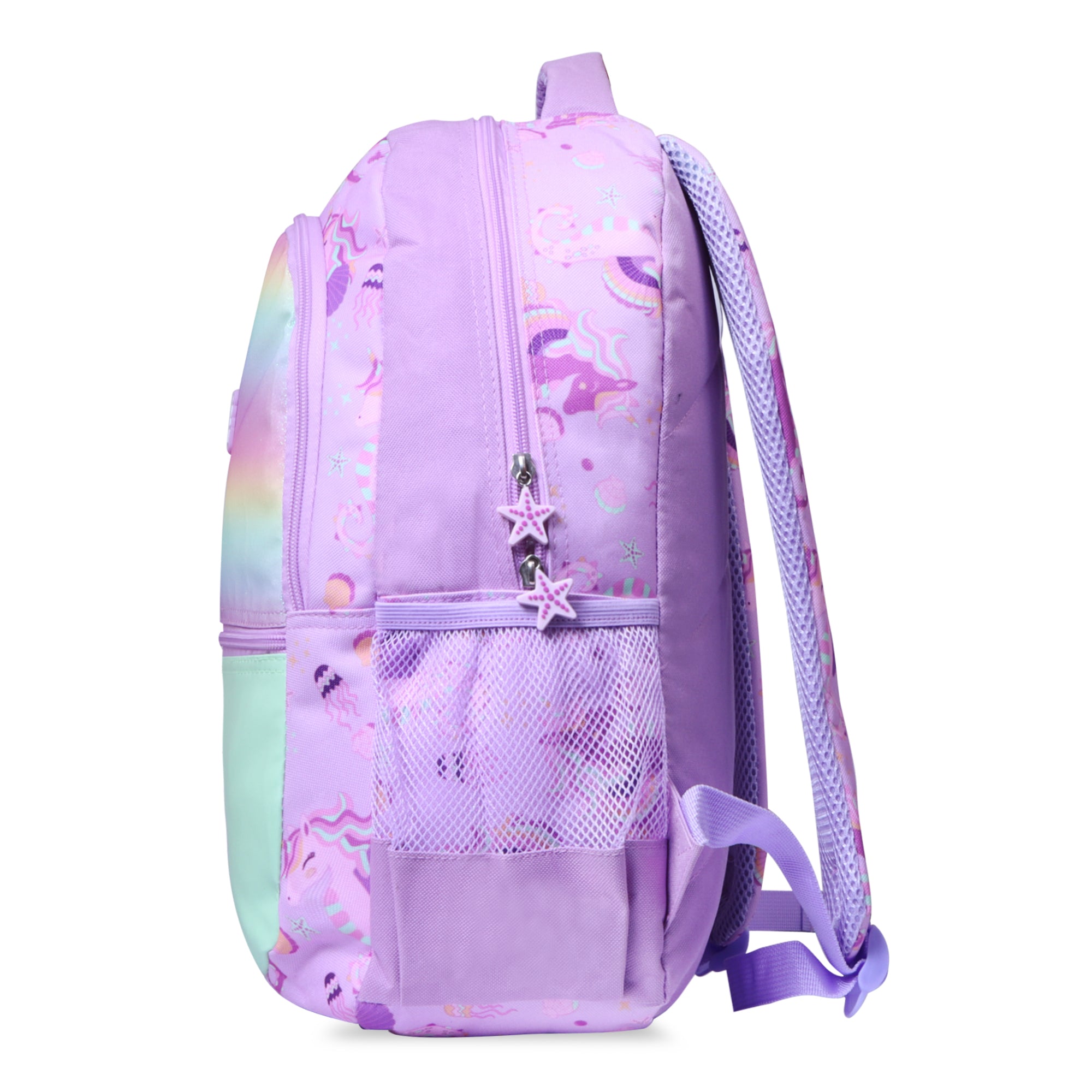 Hamster London School Bundle Twinkle Horn Backpack + Sling + Pouch + Sipper