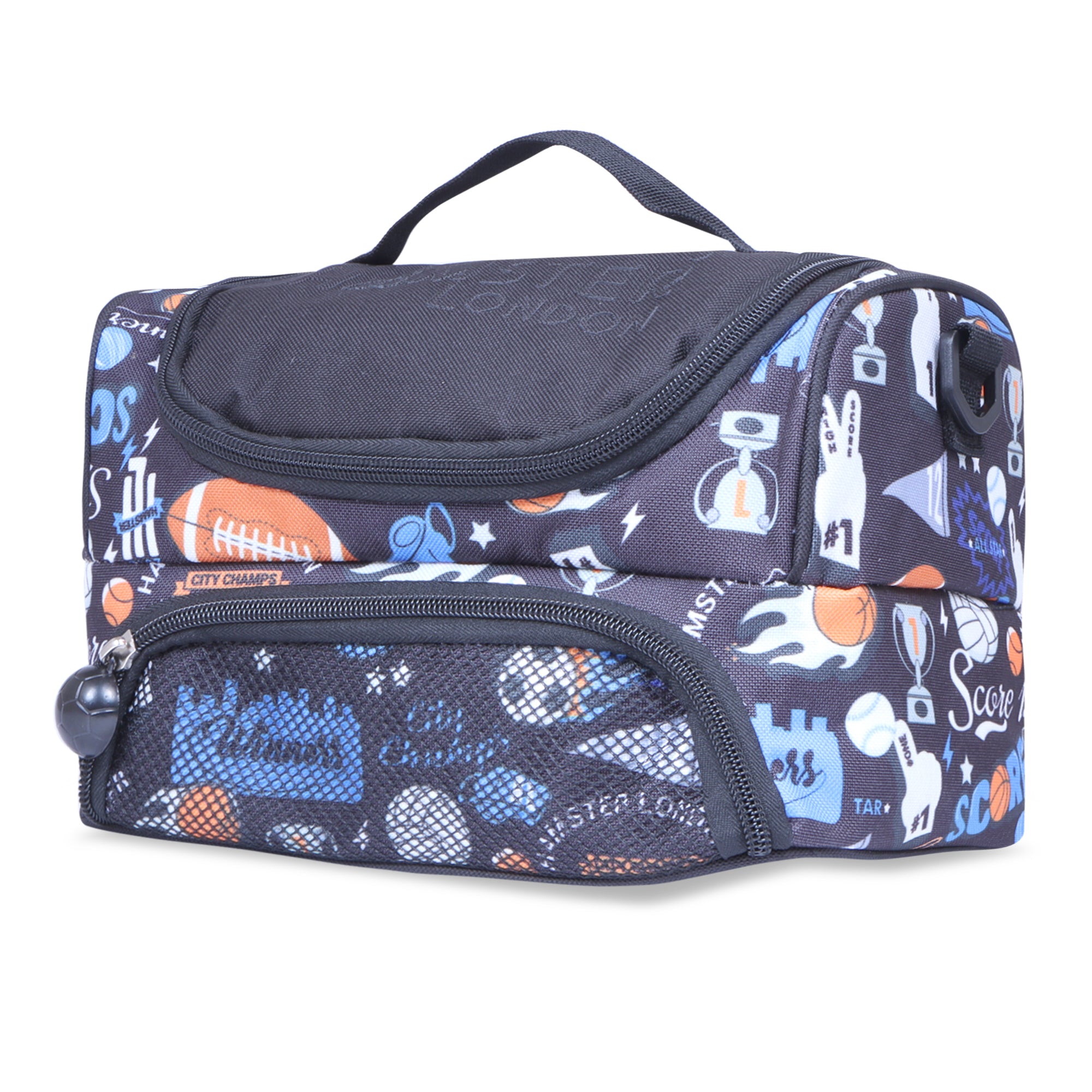 Hamster London School Bundle City Champ Backpack + Lunch Bag + Pouch + Sipper