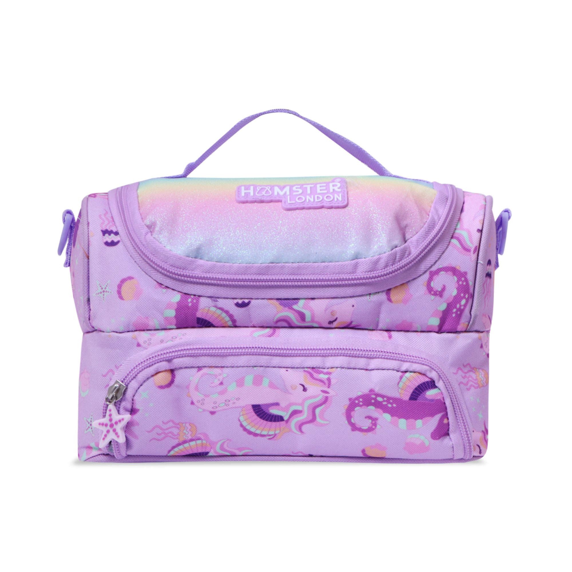 Hamster London Twinkle Horn Unicorn Lunch Bag