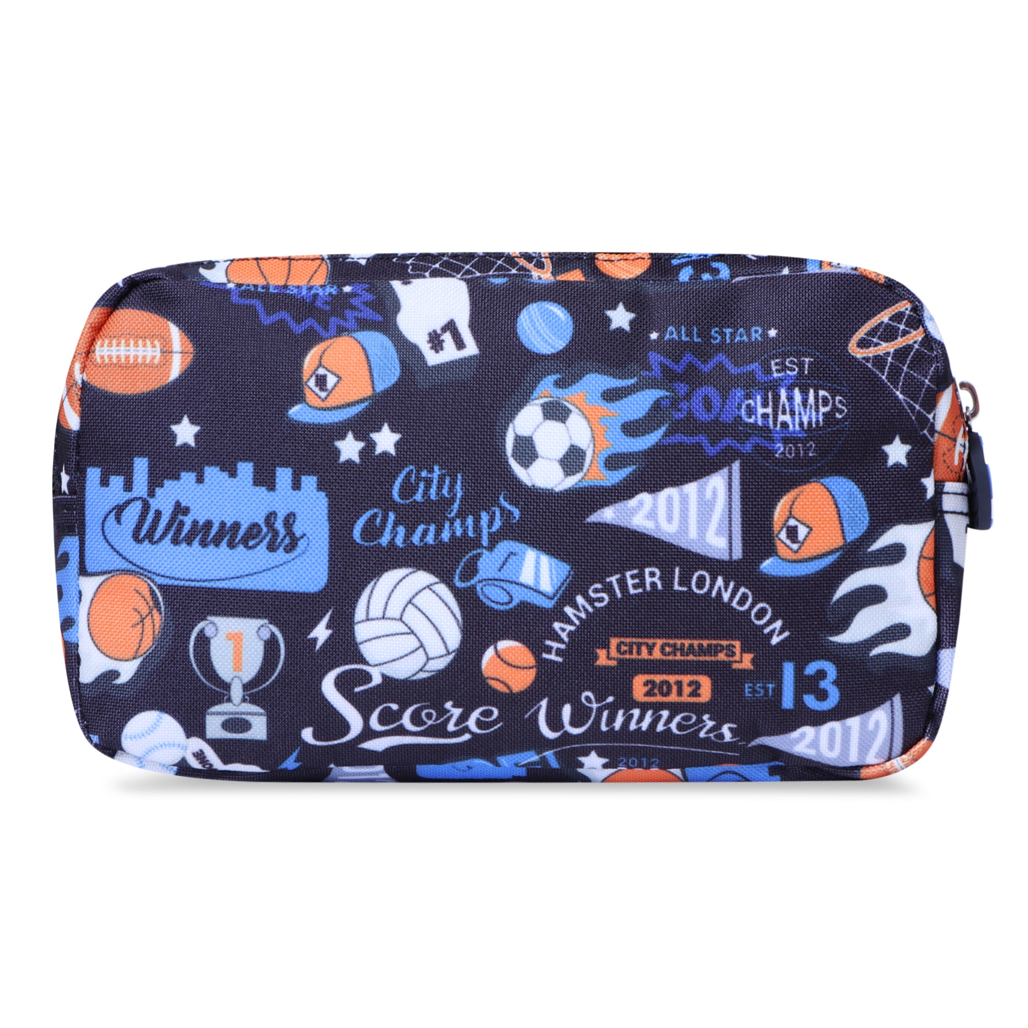 Hamster London School Bundle City Champ Backpack + Lunch Bag + Pouch + Sipper