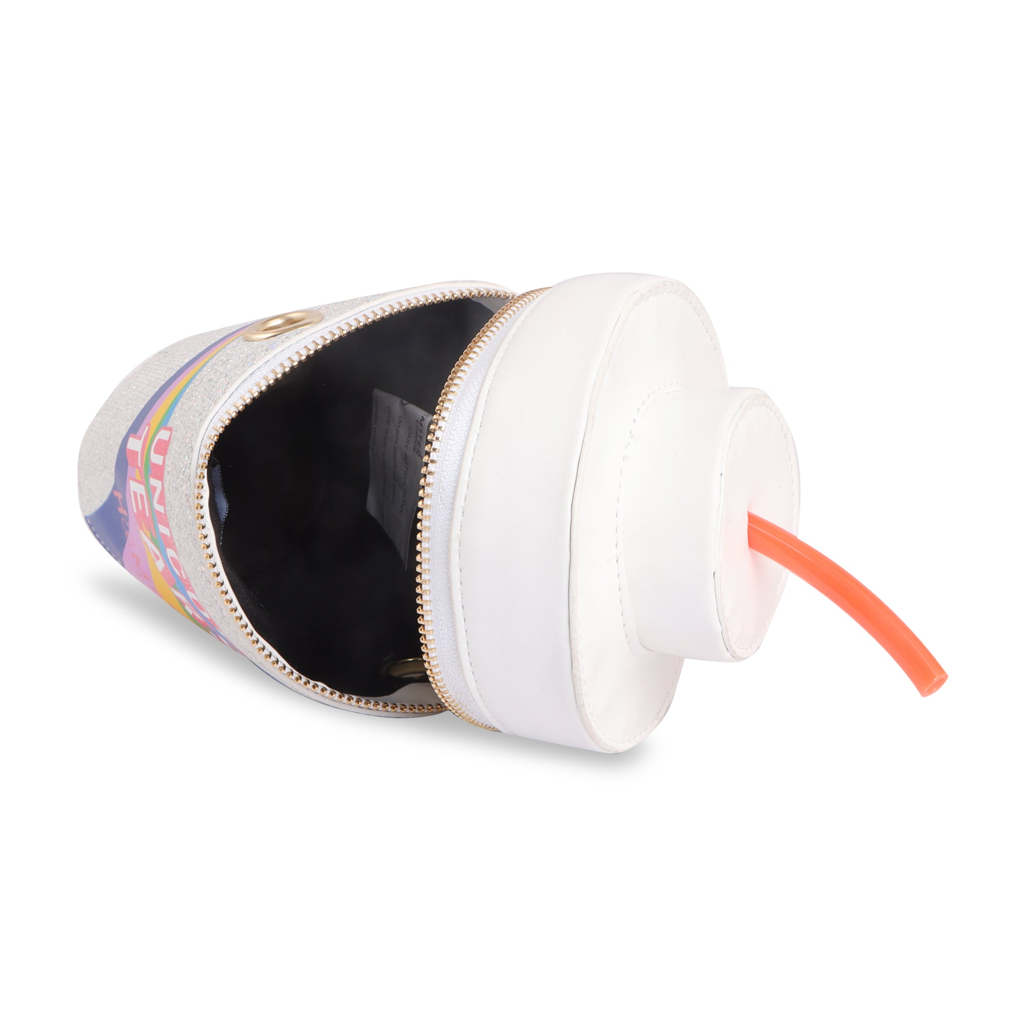 Hamster London Funk Unicorn Tears White Sling Bag