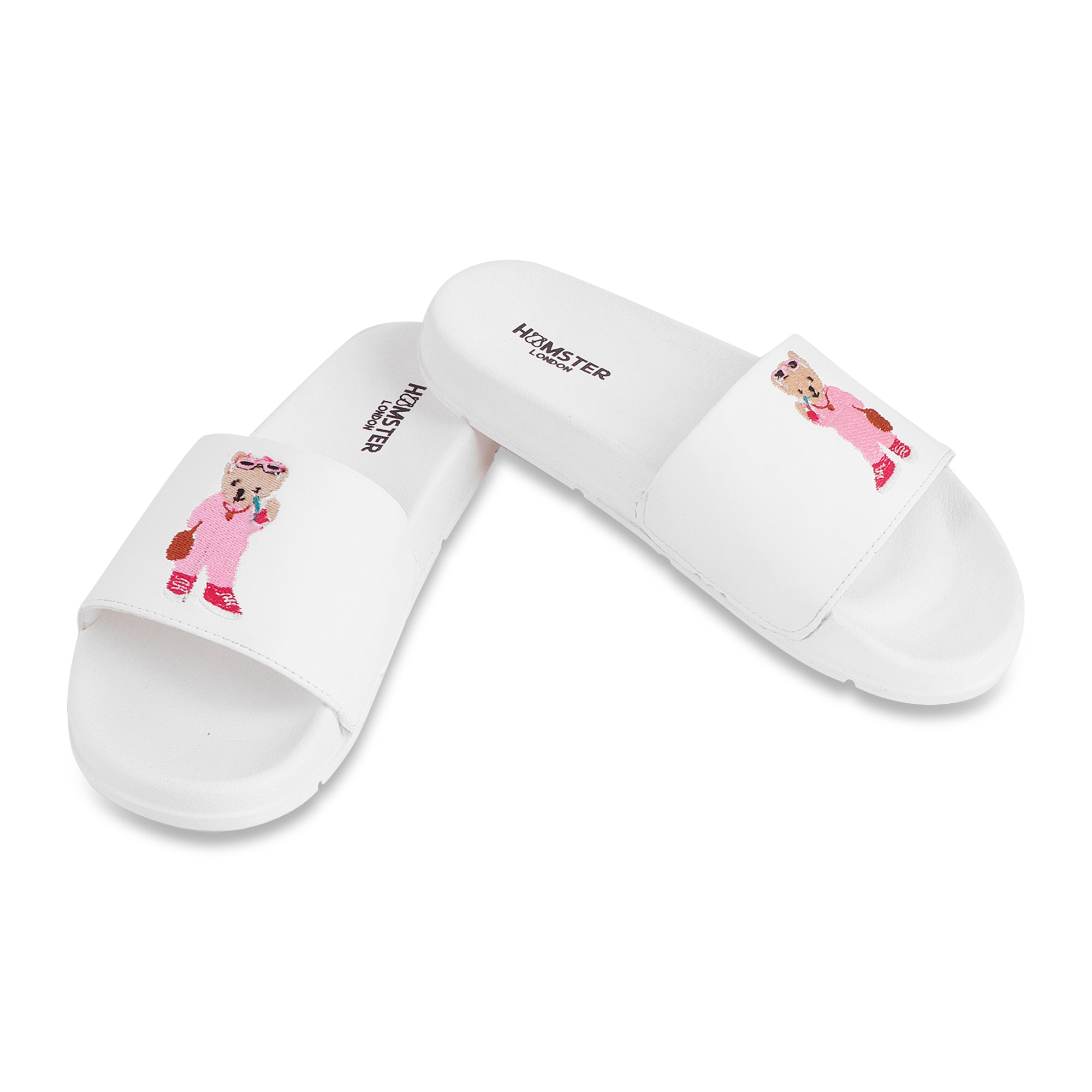 Hamster London Ted H Coffee Run Slides White