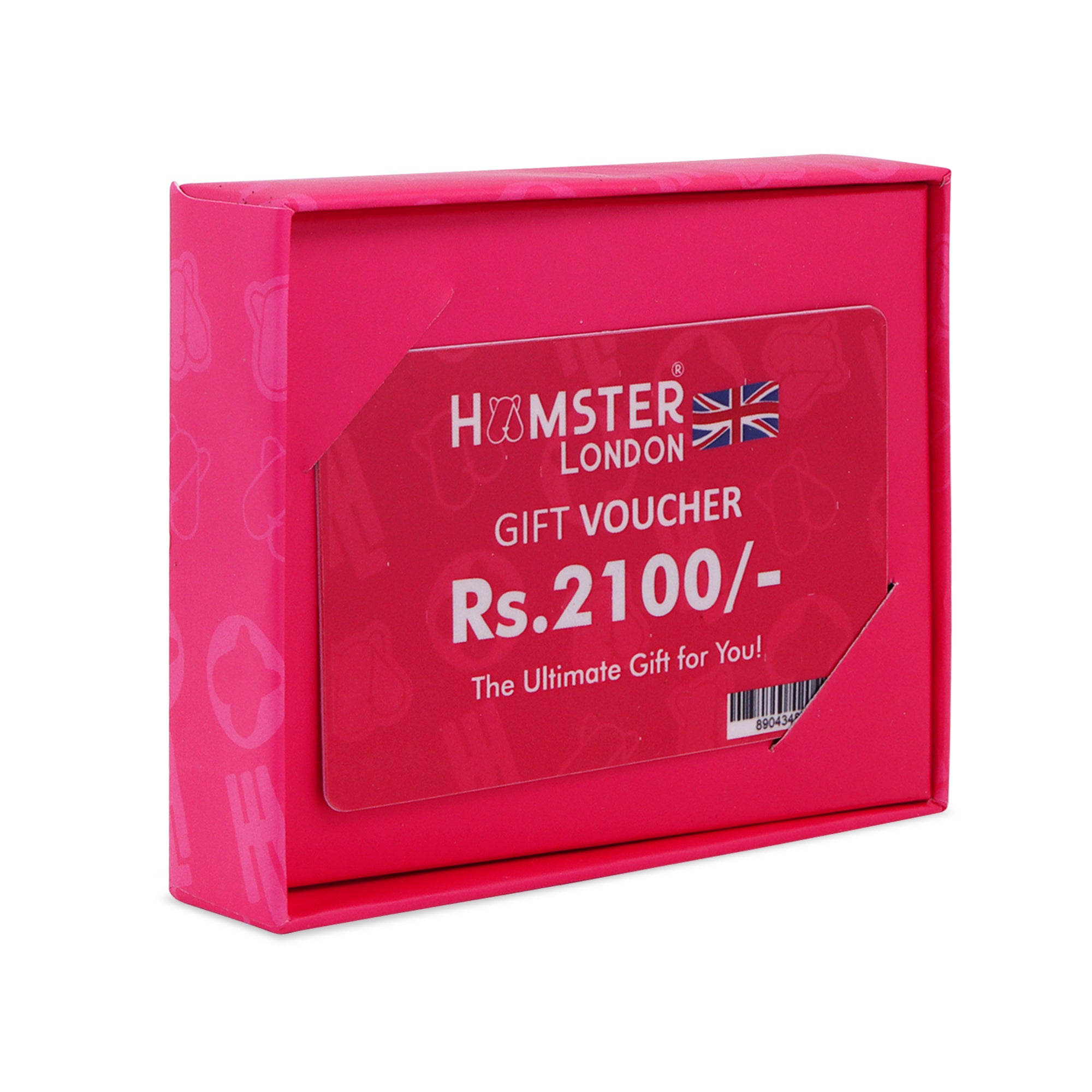 Hamster London Gift Voucher Hot Pink