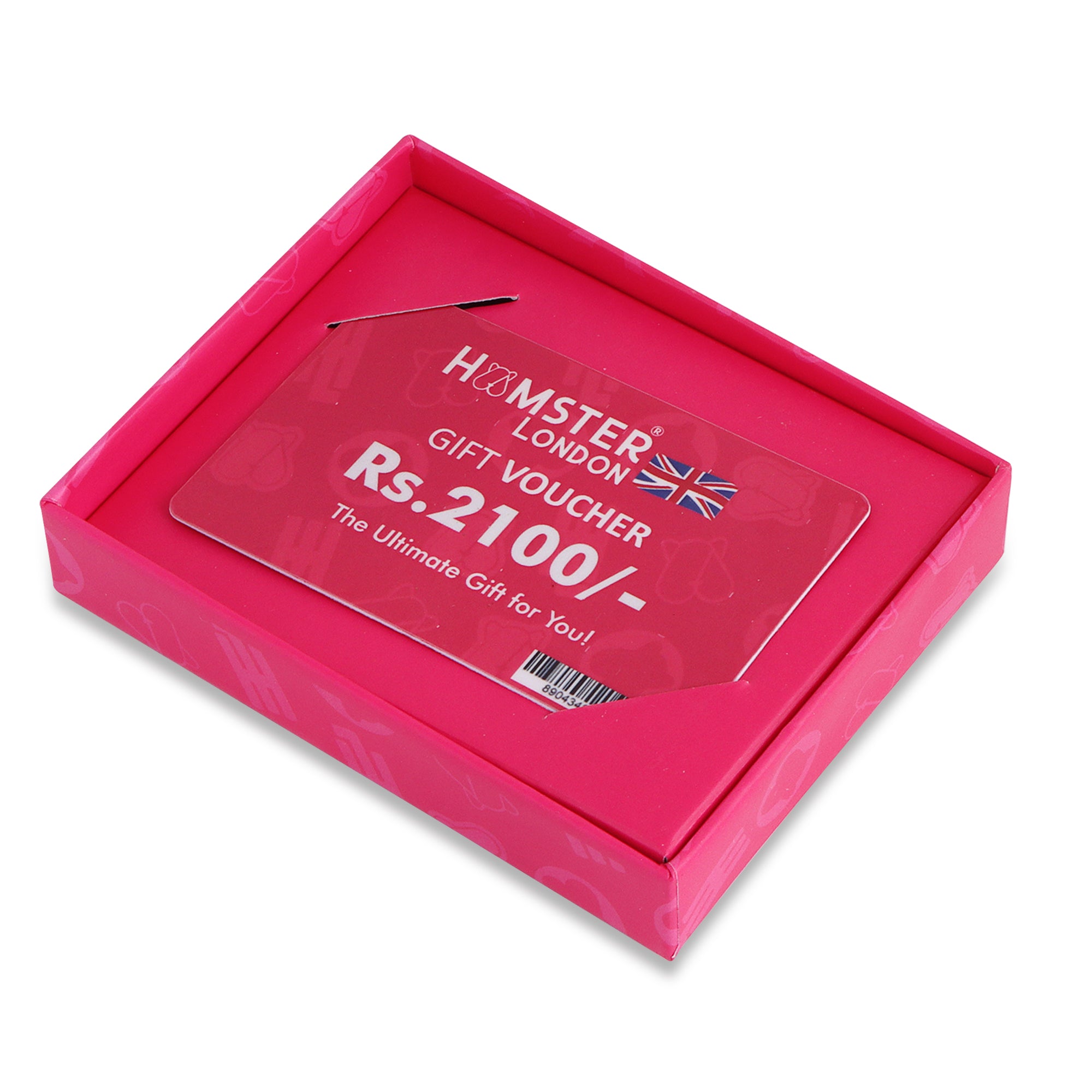 Hamster London Gift Voucher Hot Pink