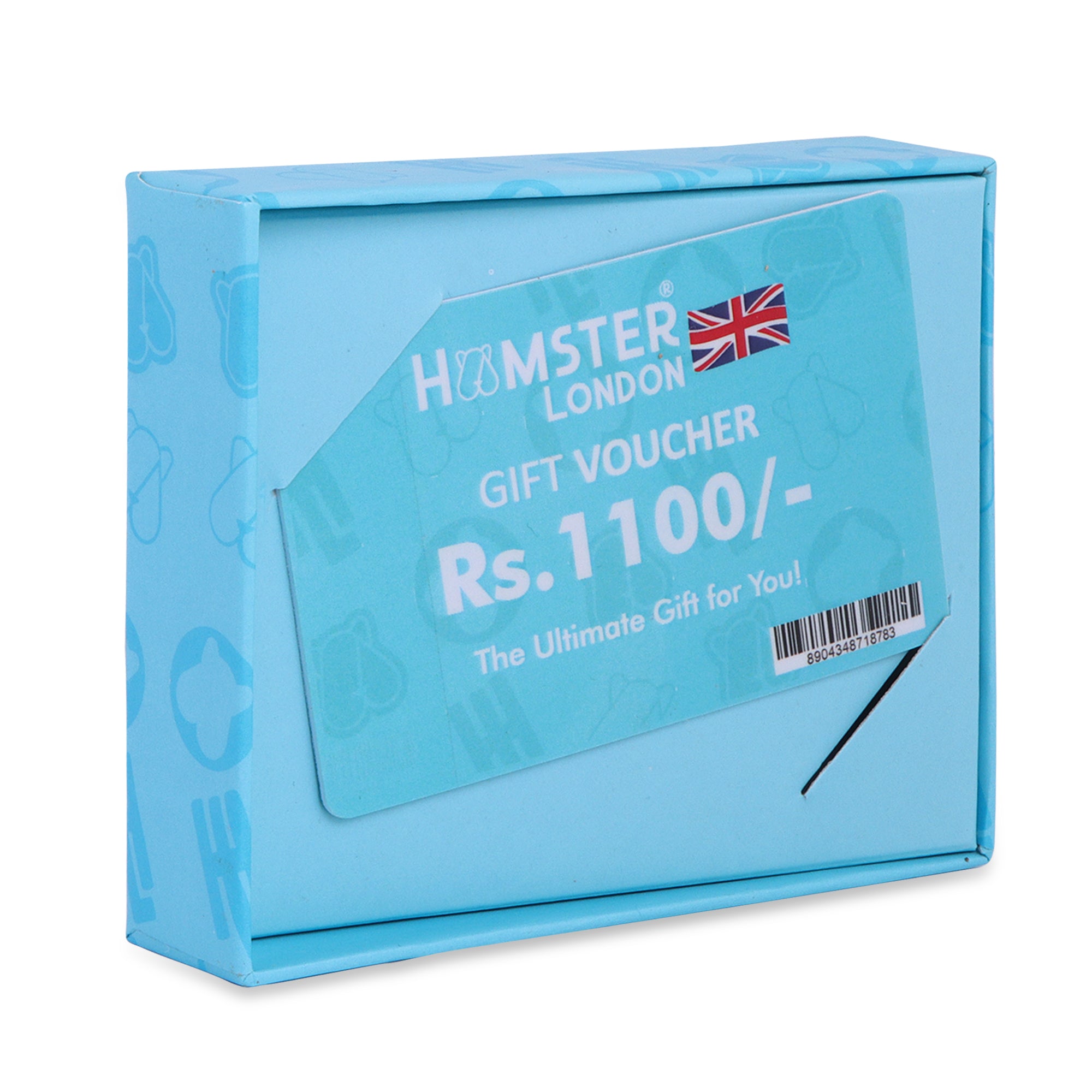 Hamster London Gift Voucher Blue