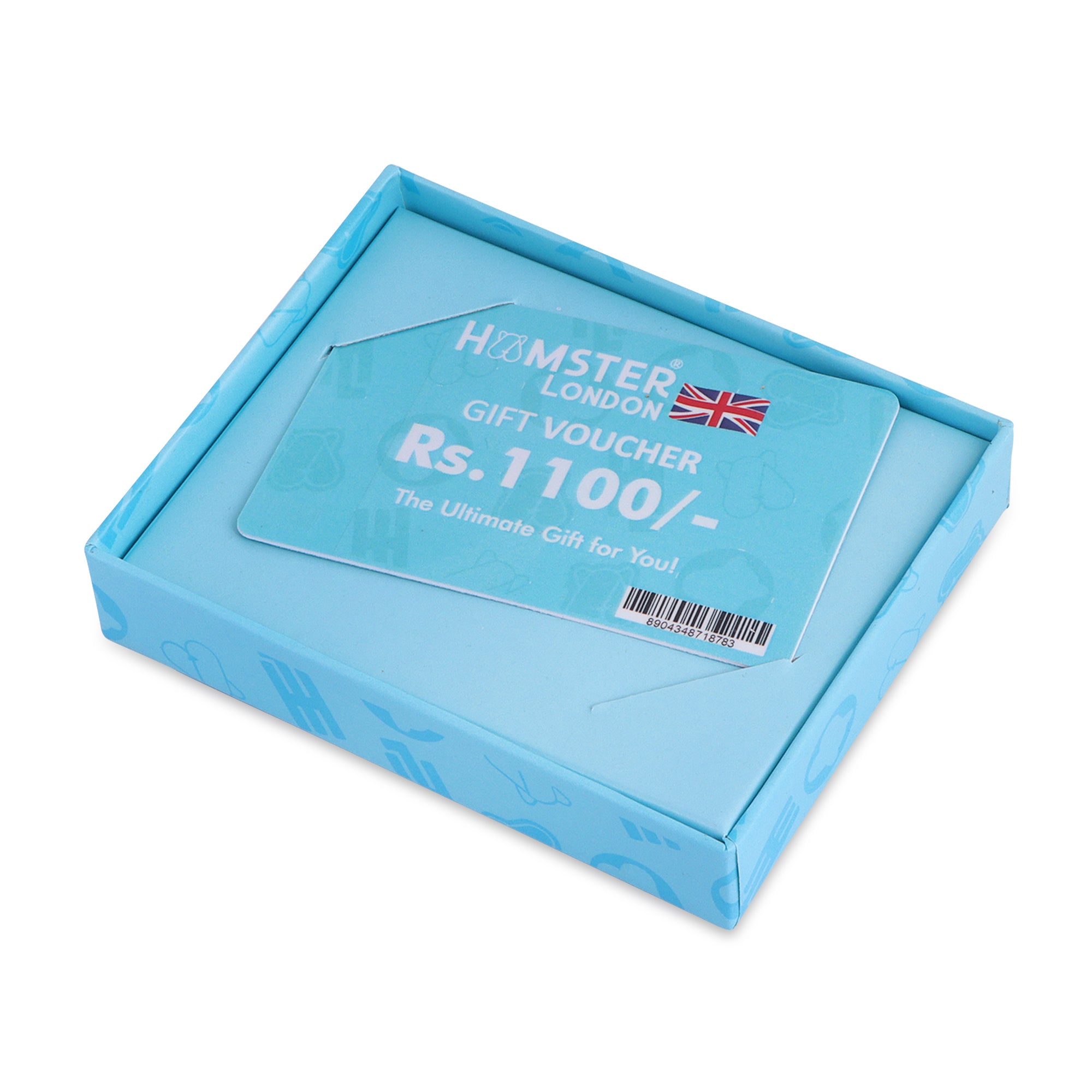 Hamster London Gift Voucher Blue