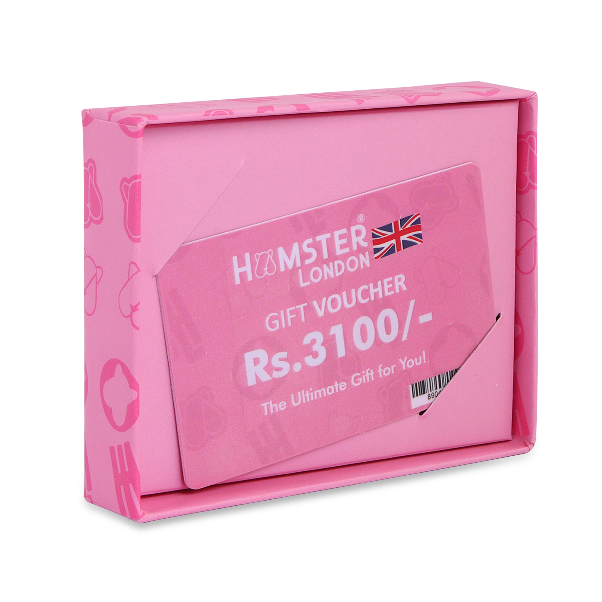 Hamster London Gift Voucher Light Pink