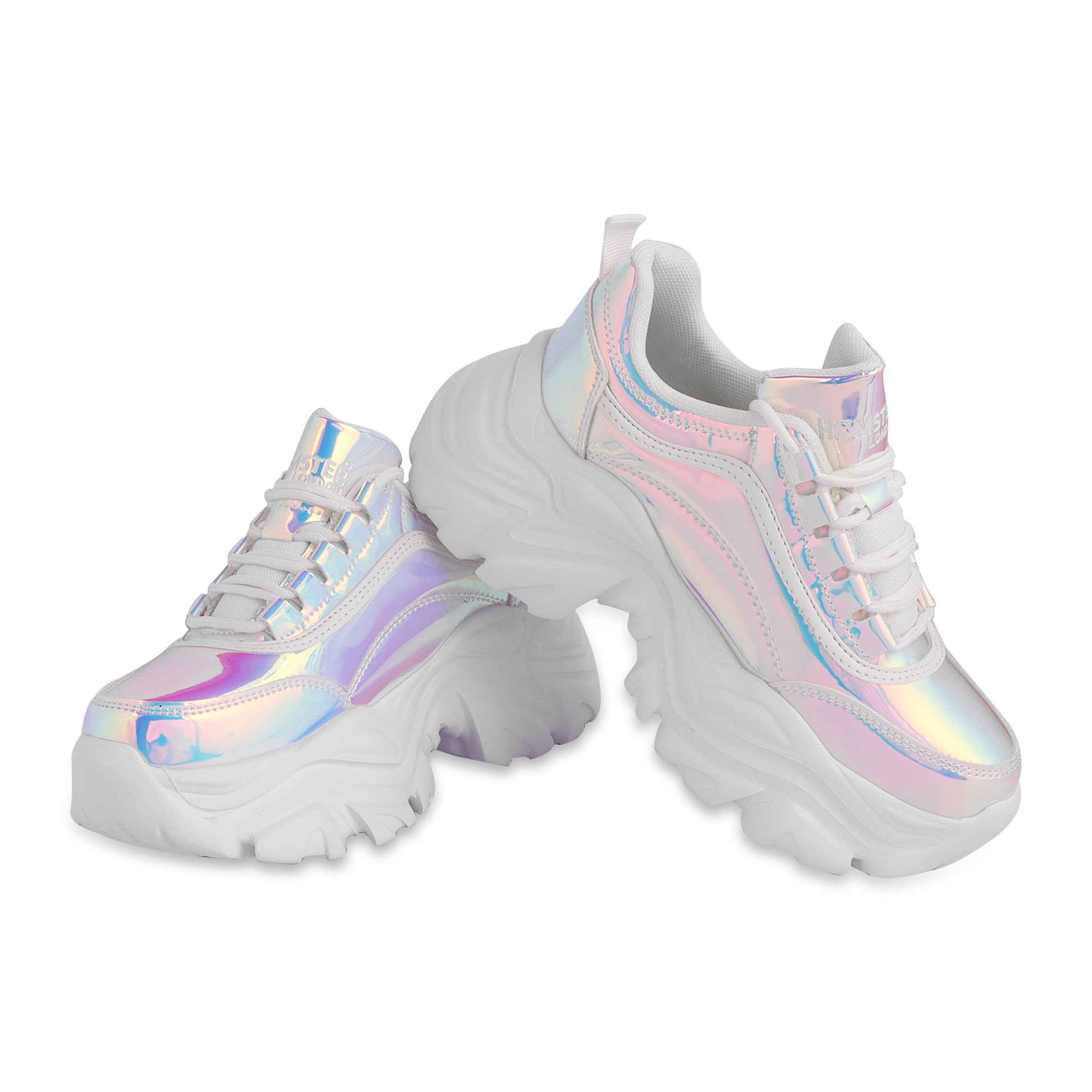Hamster London Mousehole Holo Party Sneakers