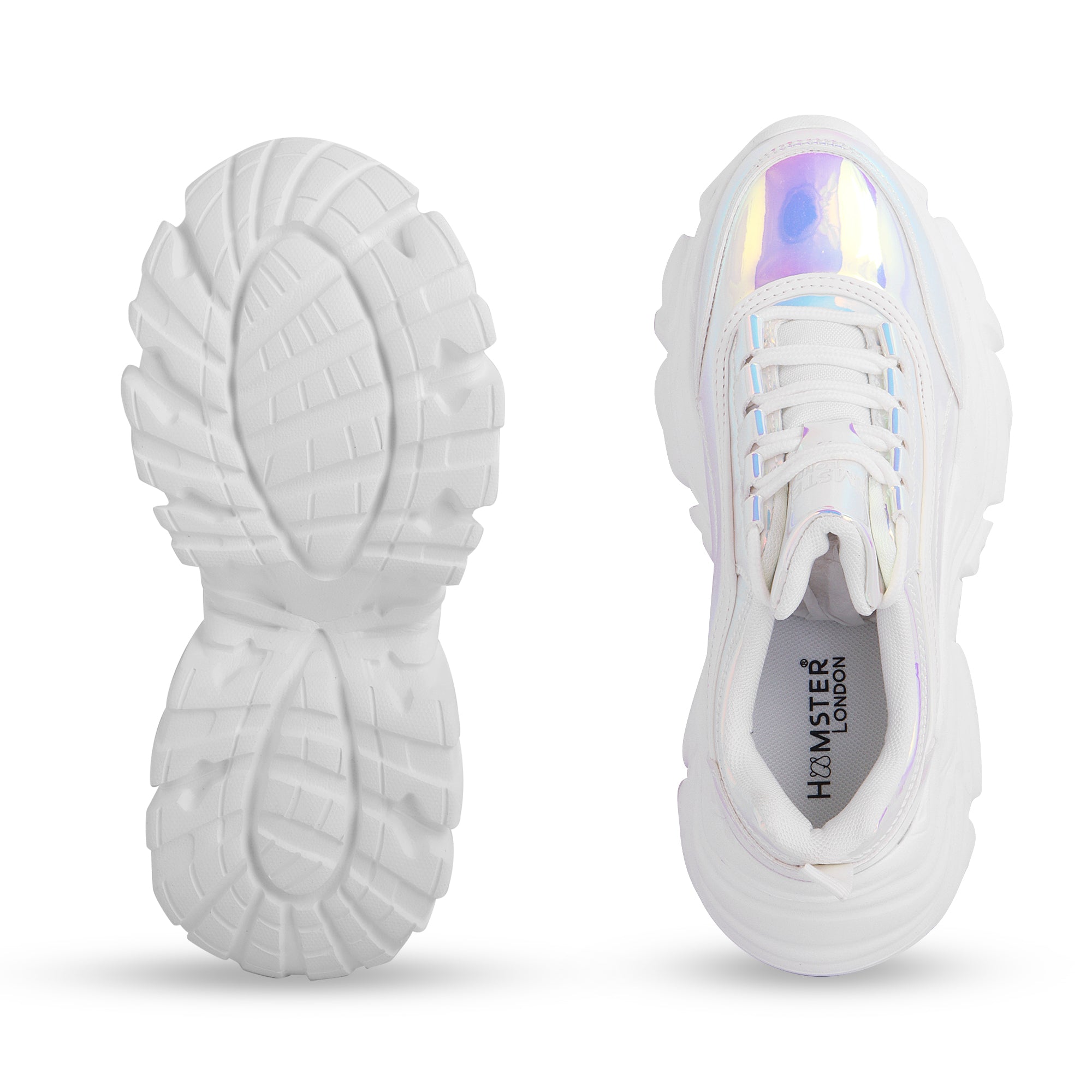 Hamster London Mousehole Holo Party Sneakers