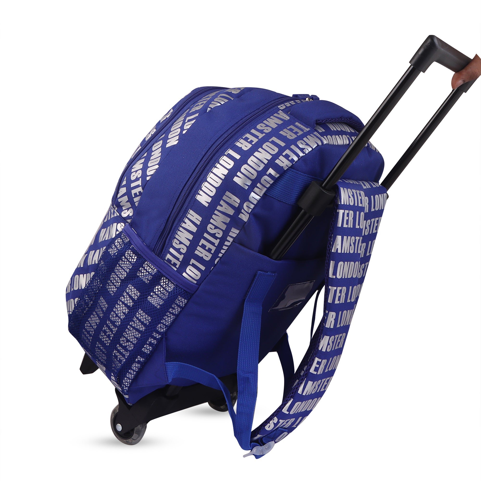 Hamster London Insider Trolley Bag Blue 16inch