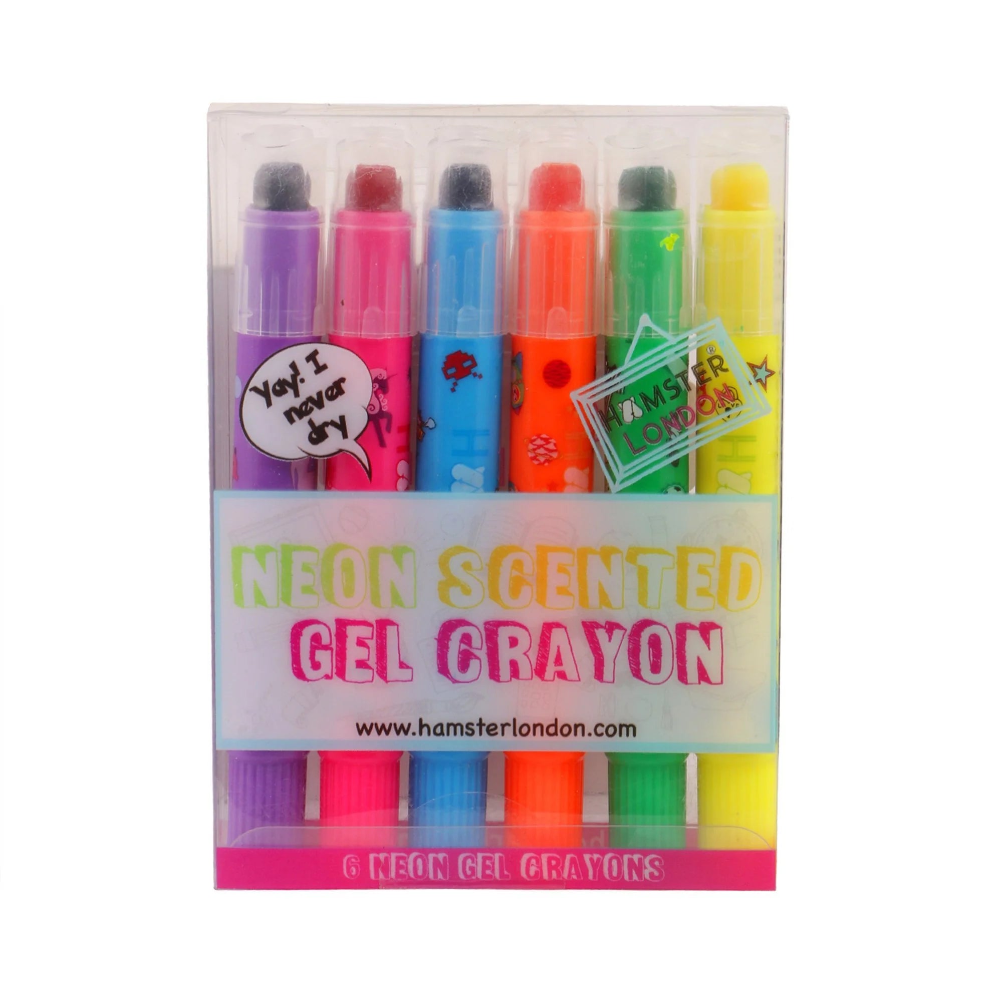 Hamster London Gift Hamper Stationery Set Football + Fineliner + Scented Markers + Gel Pen + Crayon + Pouches