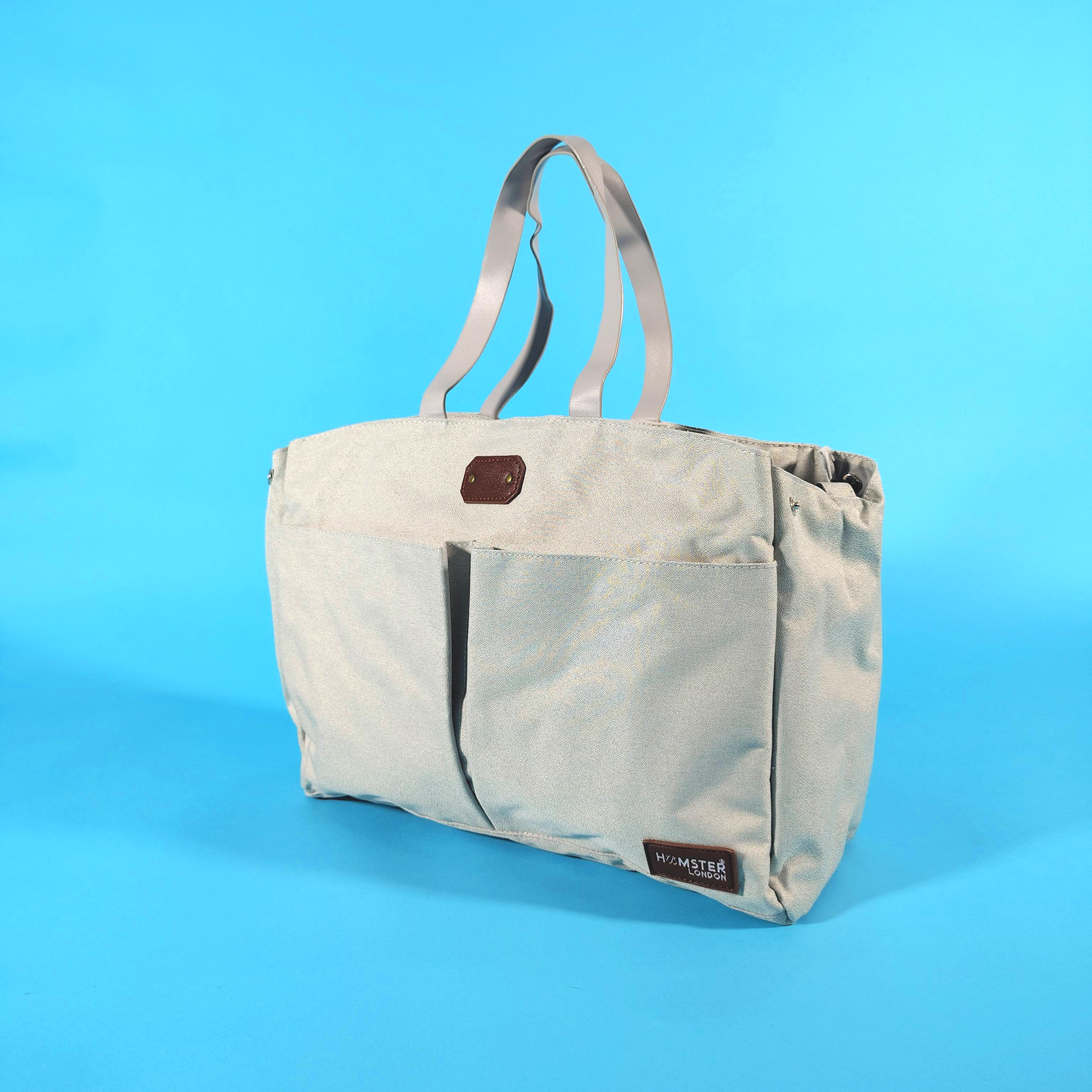 Hamster London Super Luxe All-In-One Bag Grey