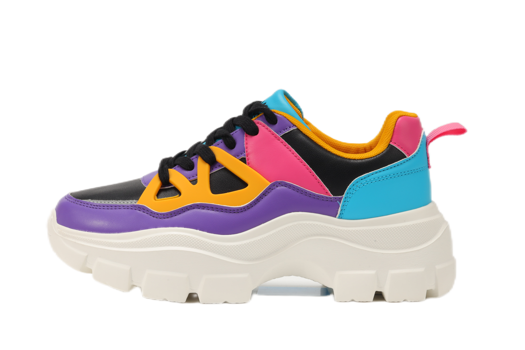Hamster London Marcella Party Retro Purple Sneakers