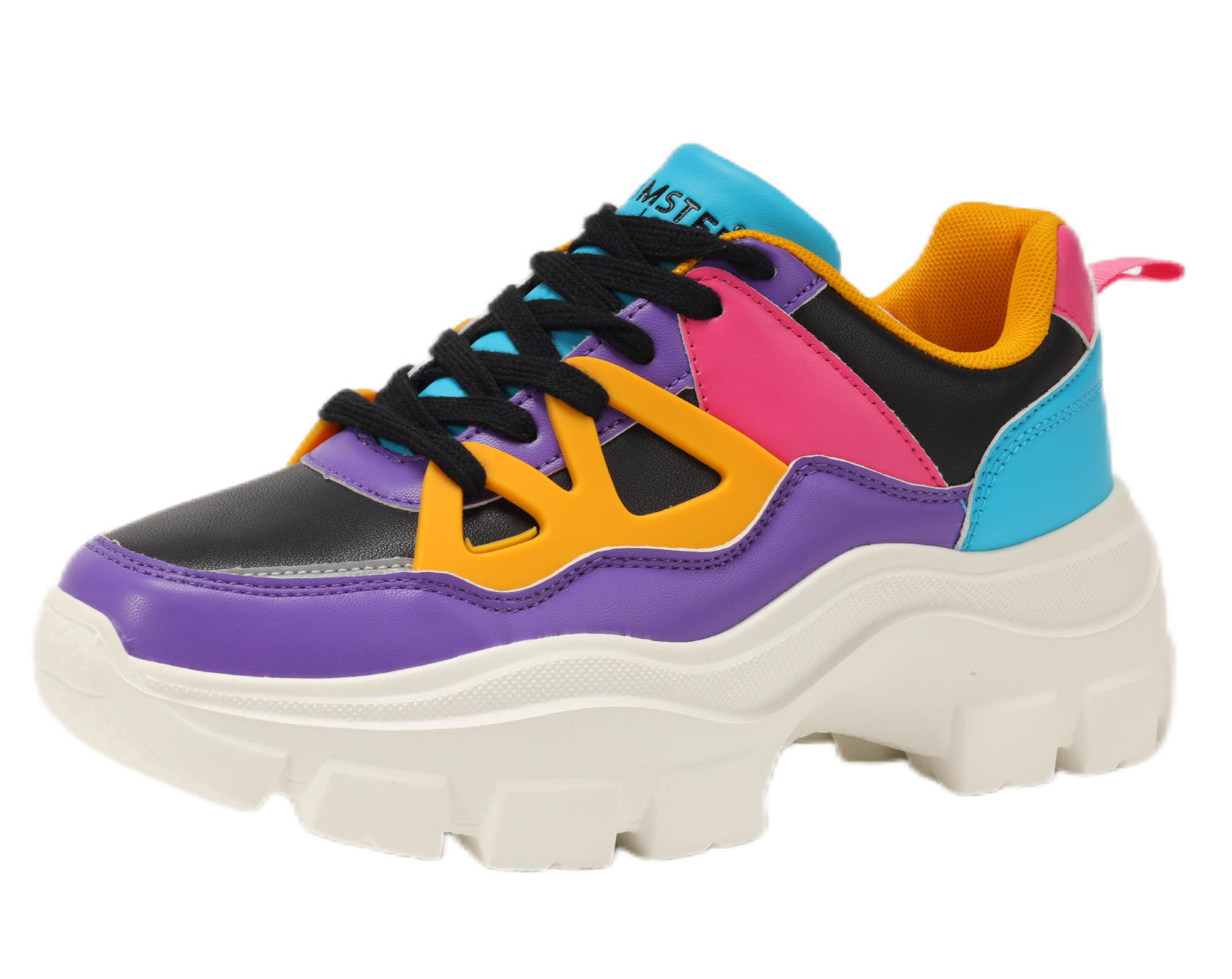 Hamster London Marcella Party Retro Purple Sneakers