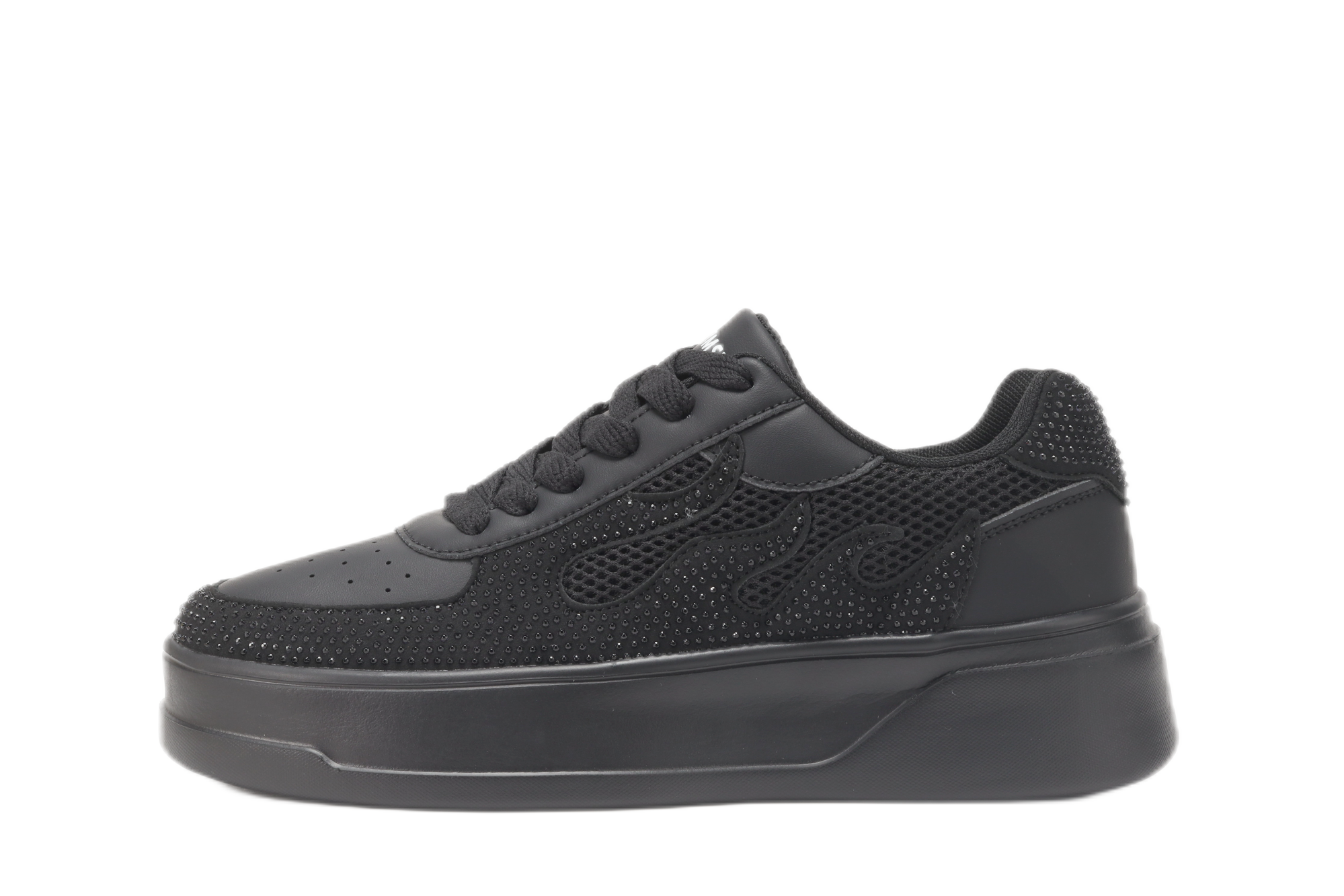 Hamster London Marcella Fire Black Party Sneakers