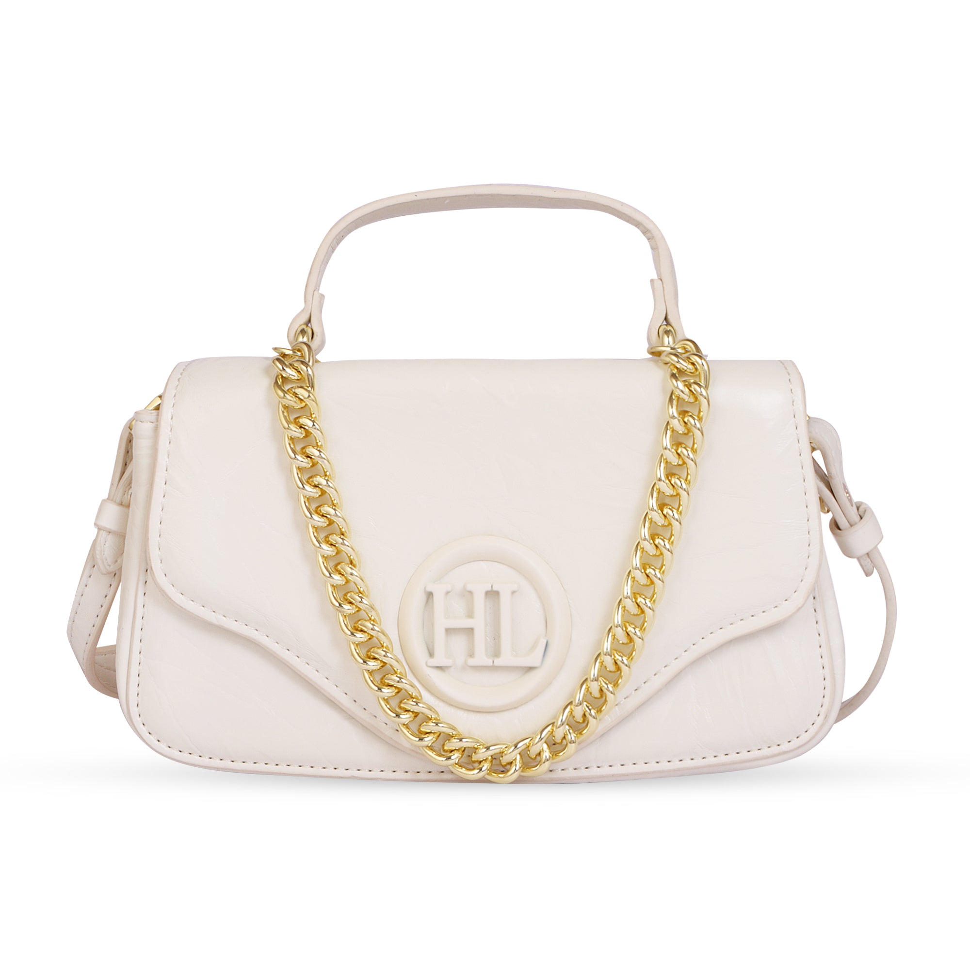 Hamster London Pastel Promise Sling Hand Bag White