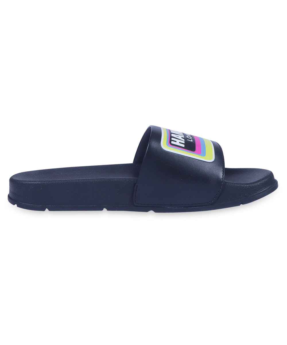 Hamster London Hilton Slides Black