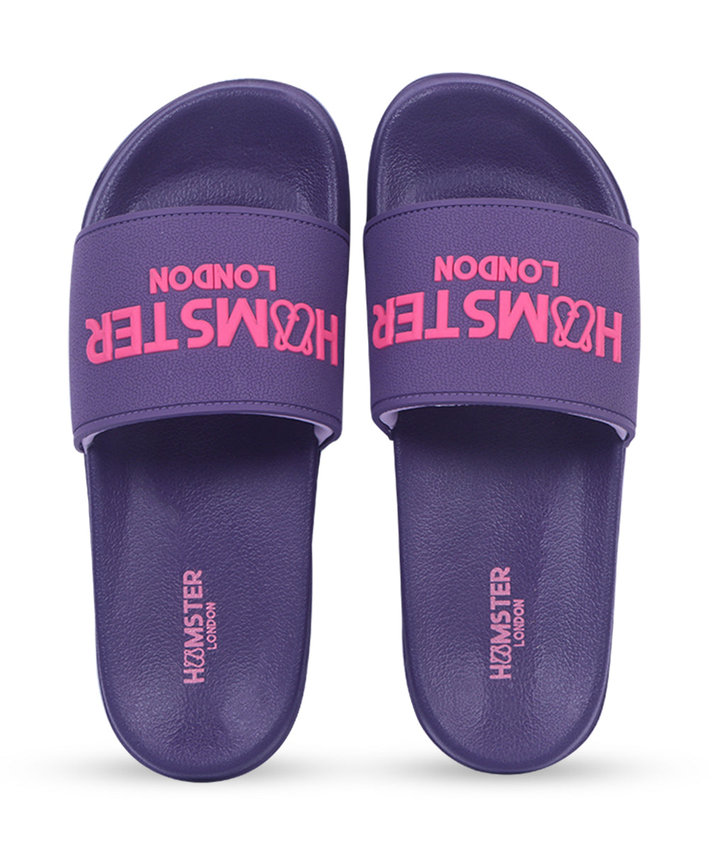 Hamster London La Cote Slides Purple