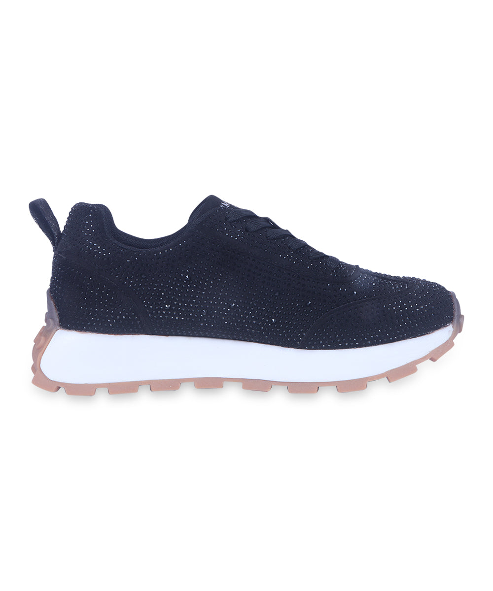 Hamster London Love Stone Black Sneakers