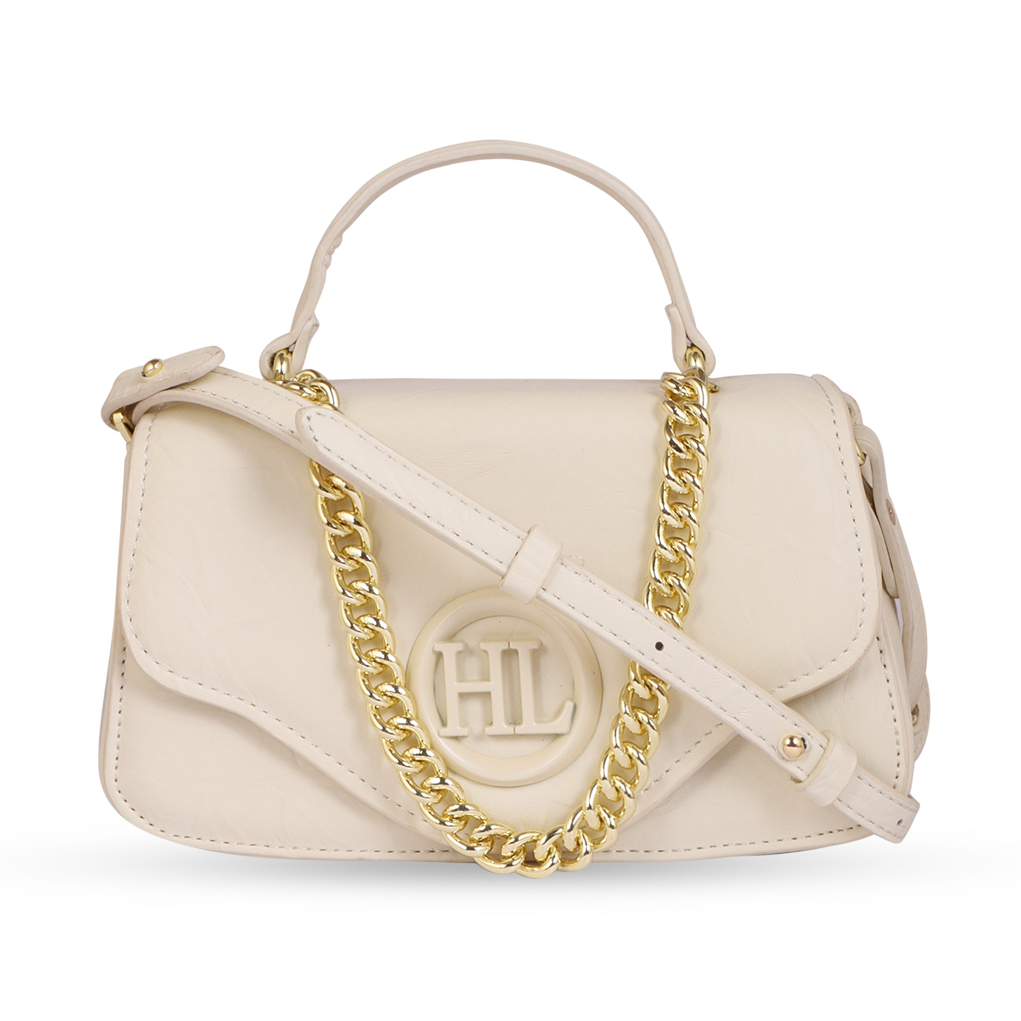 Hamster London Pastel Promise Sling Hand Bag Beige