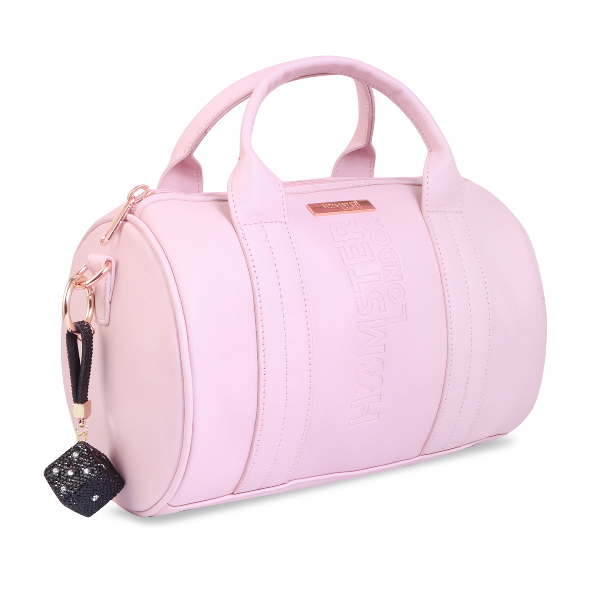 Hamster London Trinkets Dice Key Charm Black