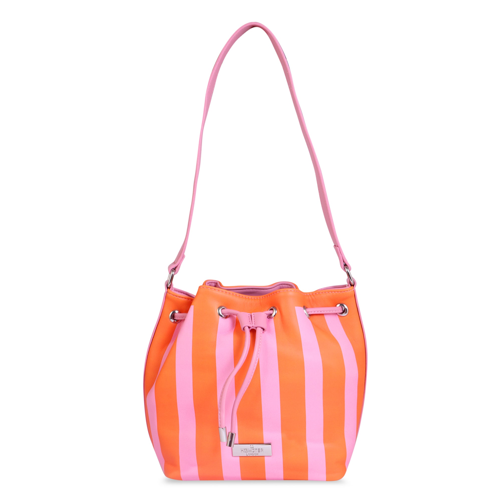 Hamster London Urban Eden Shoulder Bag Orange/Pink