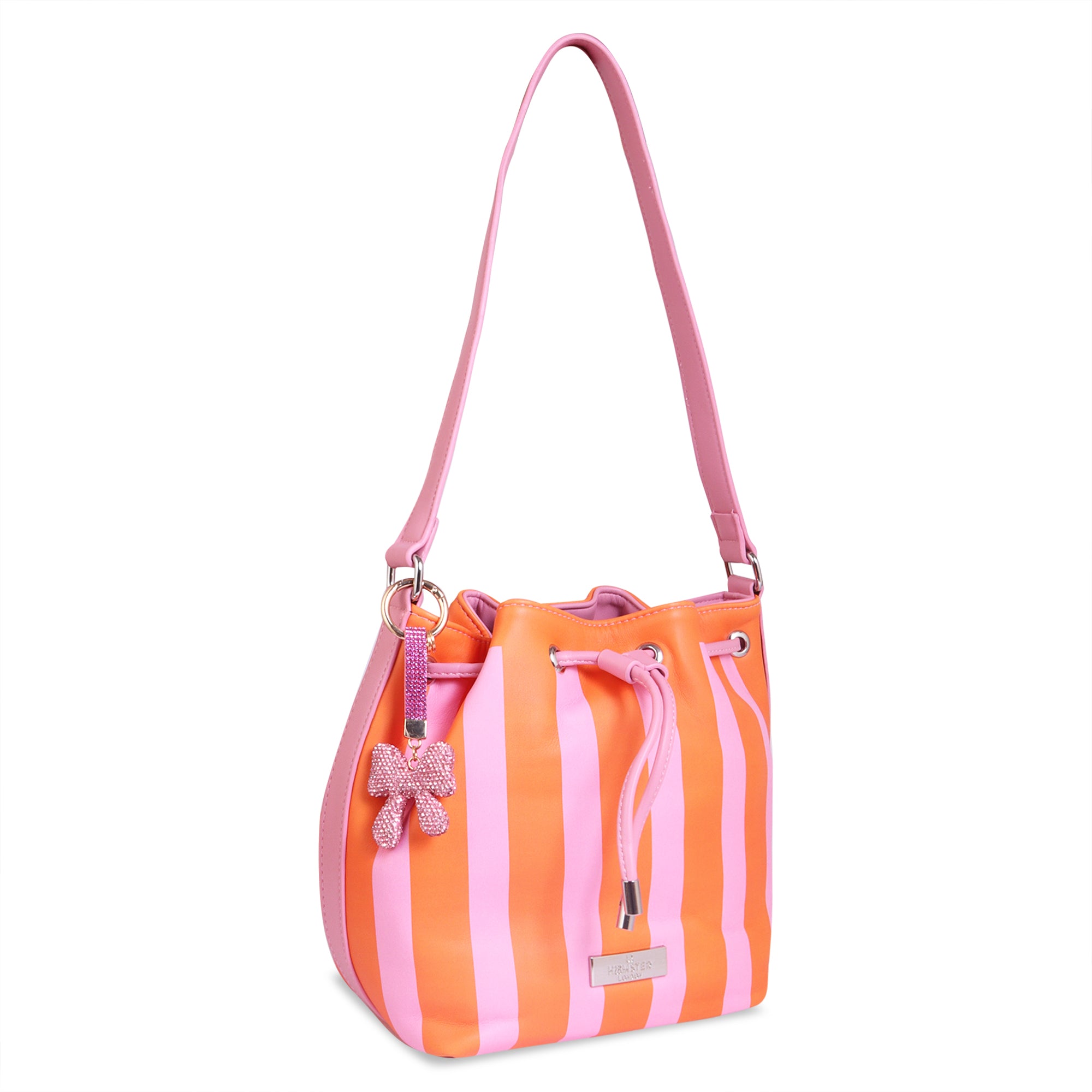 Hamster London Urban Eden Shoulder Bag Orange/Pink