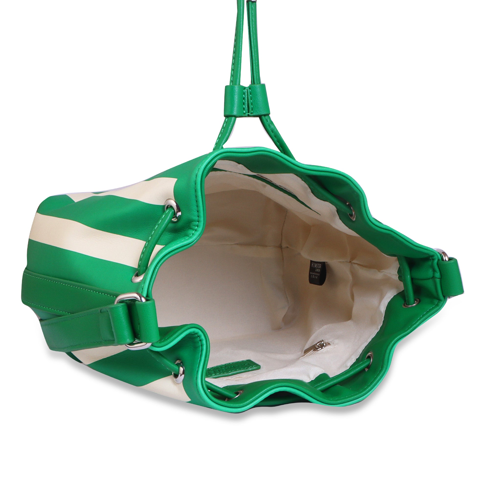 Hamster London Urban Eden Shoulder Bag Green/White