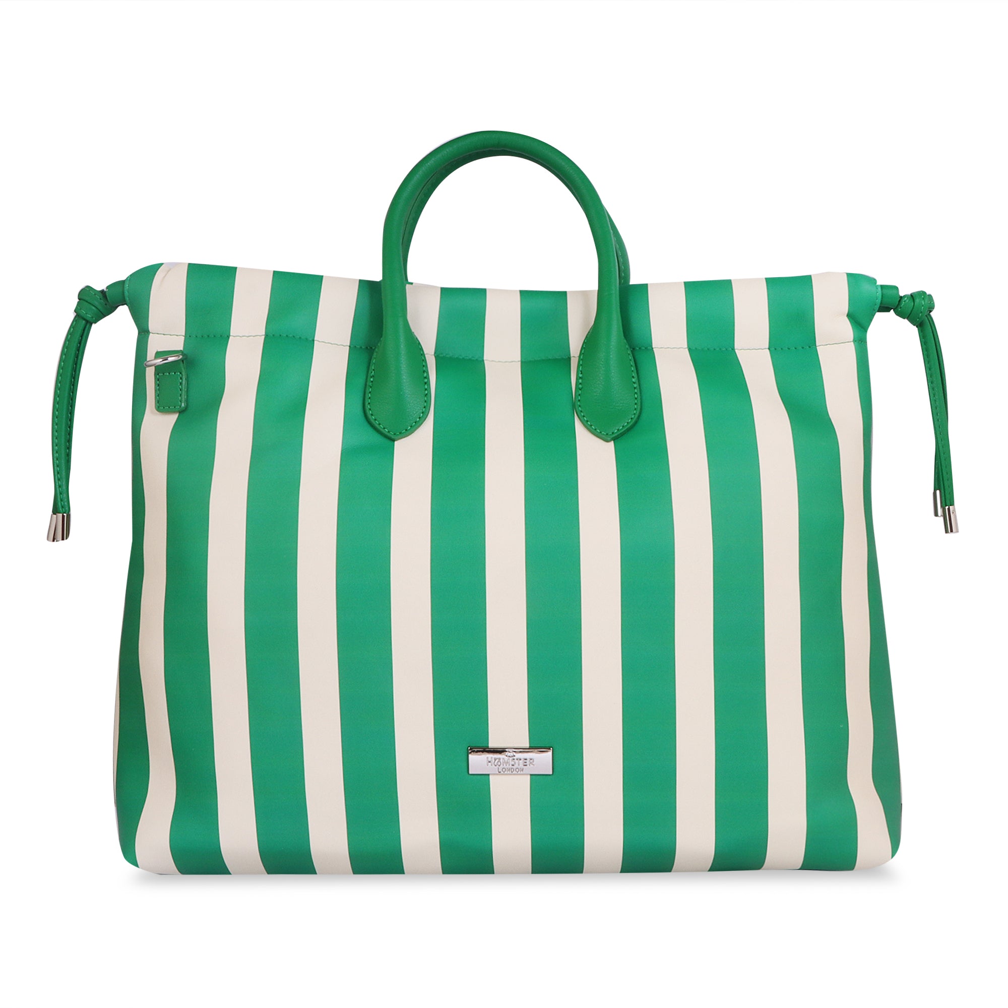 Hamster London Urban Eden Ella Tote Bag Green/White