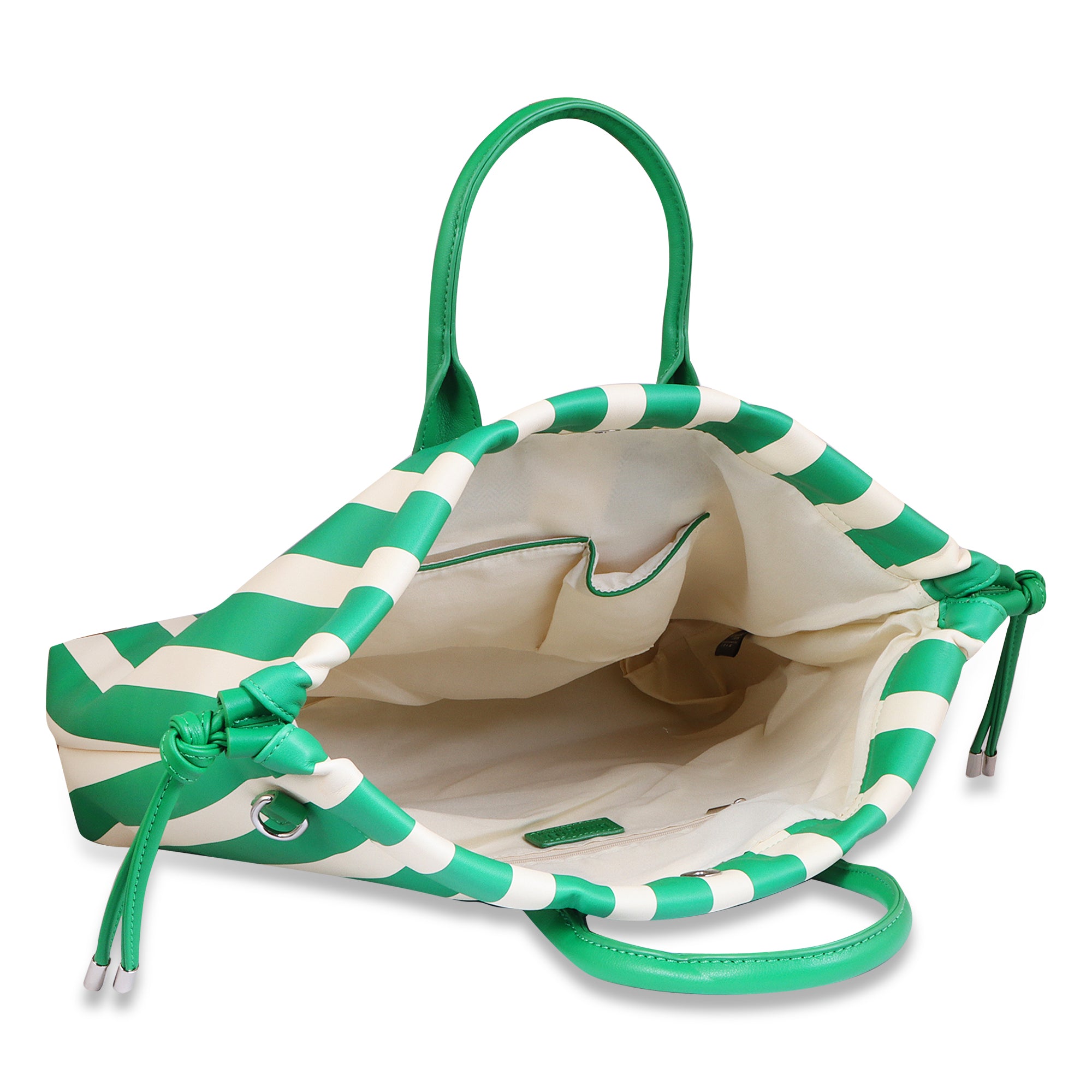 Hamster London Urban Eden Ella Tote Bag Green/White